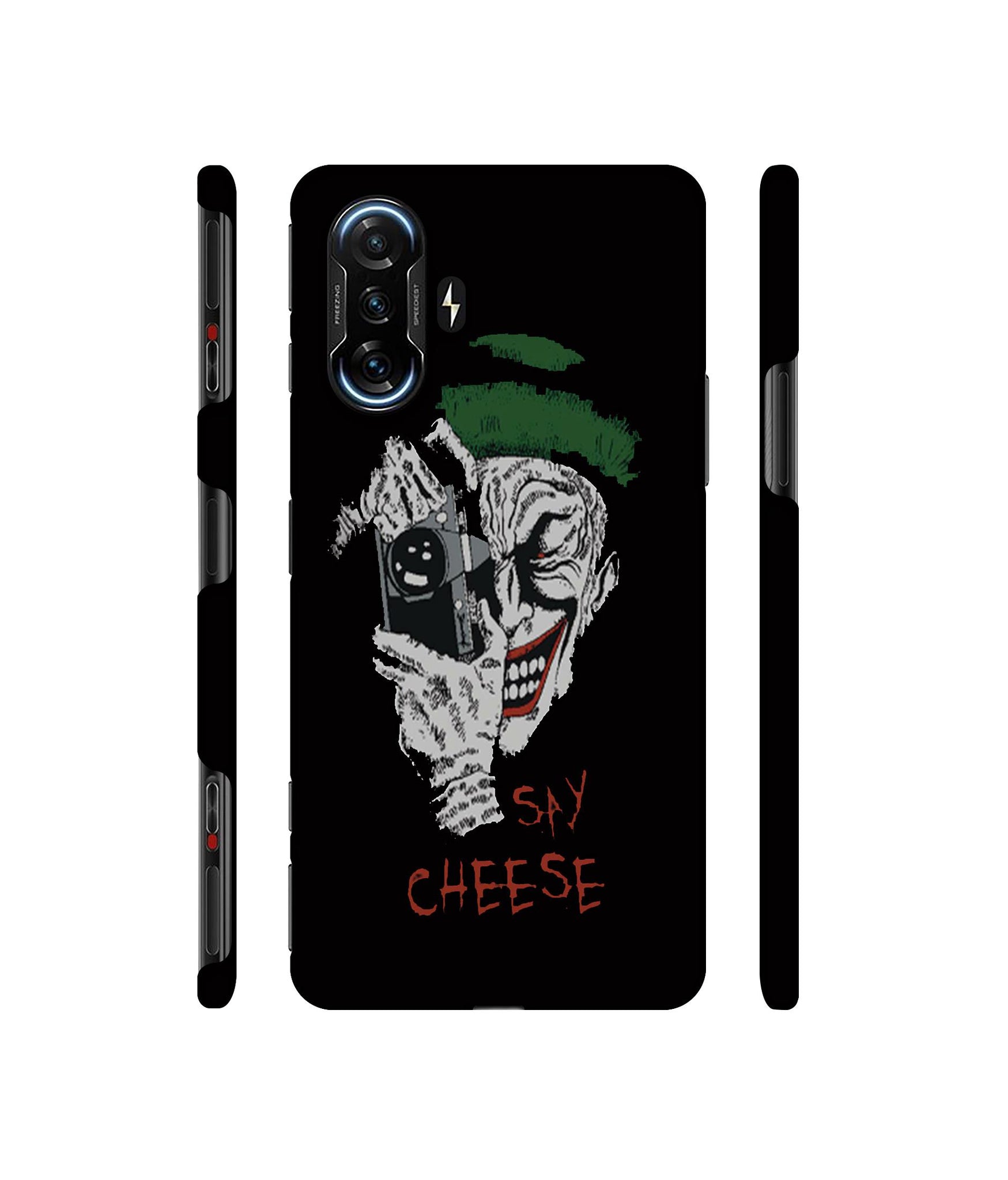 Joker Say Cheese Designer Hard Back Cover for Mi Poco F3 GT