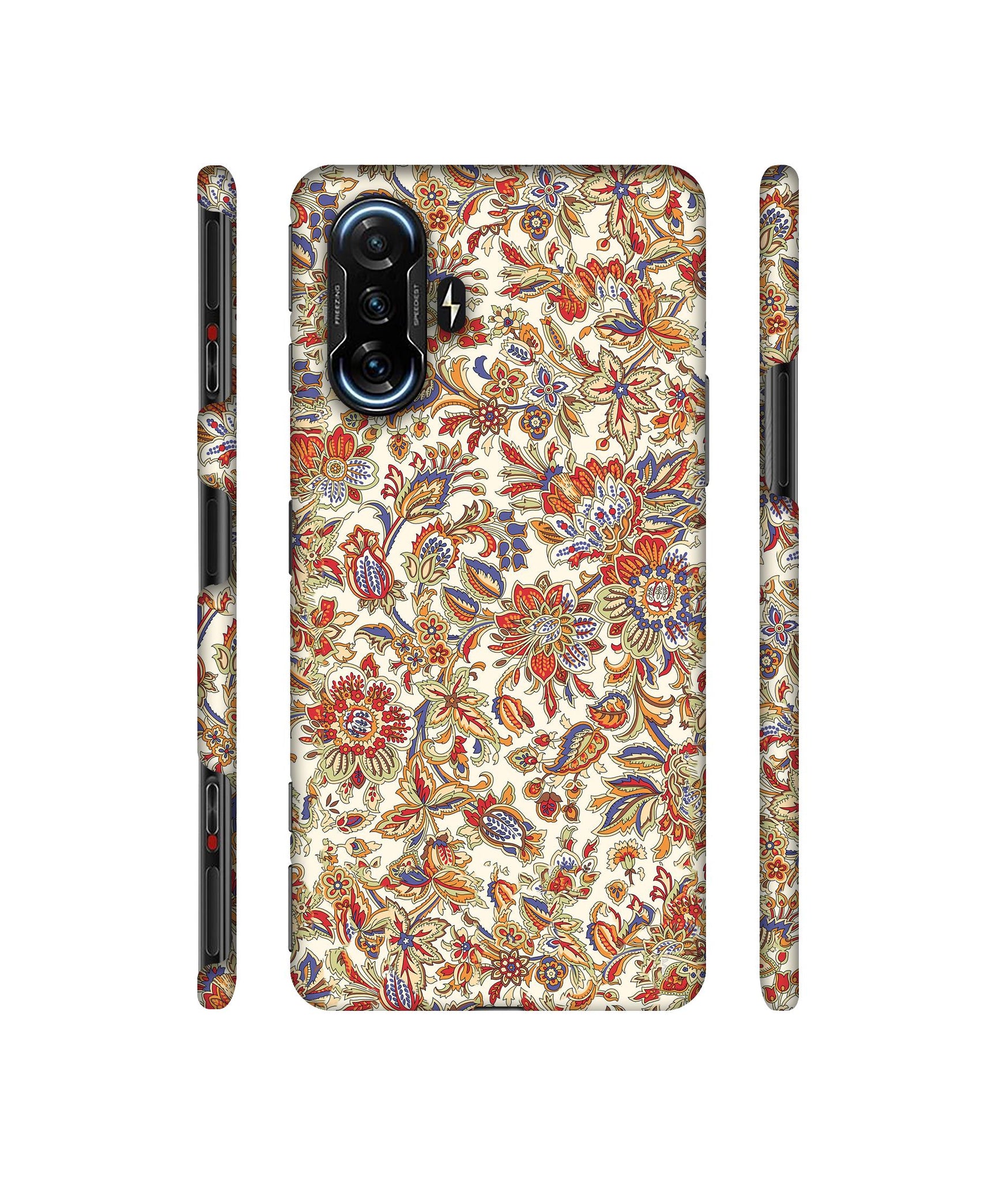 Floral Designer Hard Back Cover for Mi Poco F3 GT