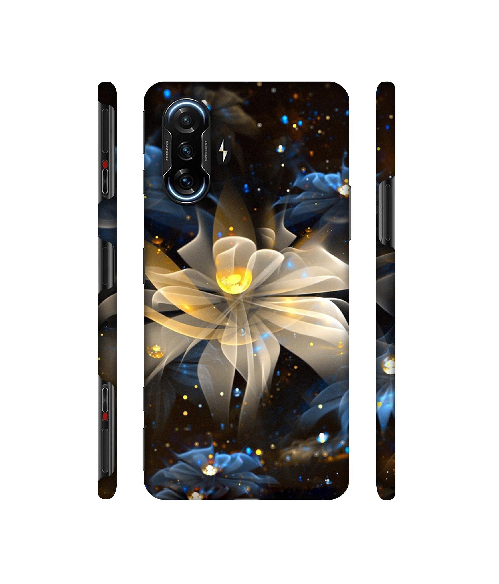 Art Flower Designer Hard Back Cover for Mi Poco F3 GT