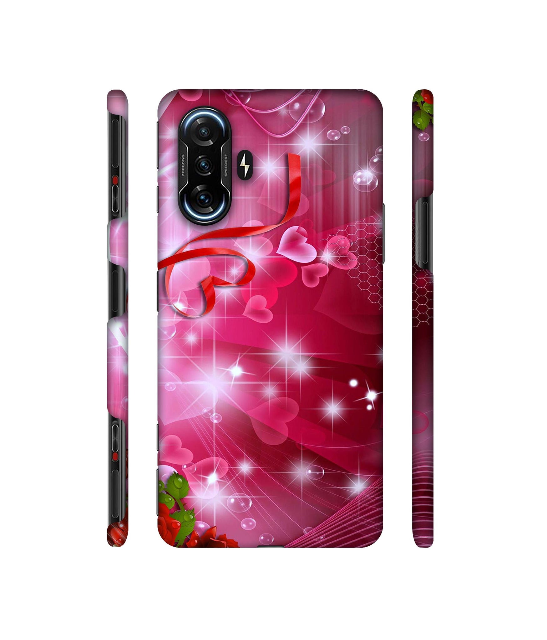 Love Designer Hard Back Cover for Mi Poco F3 GT