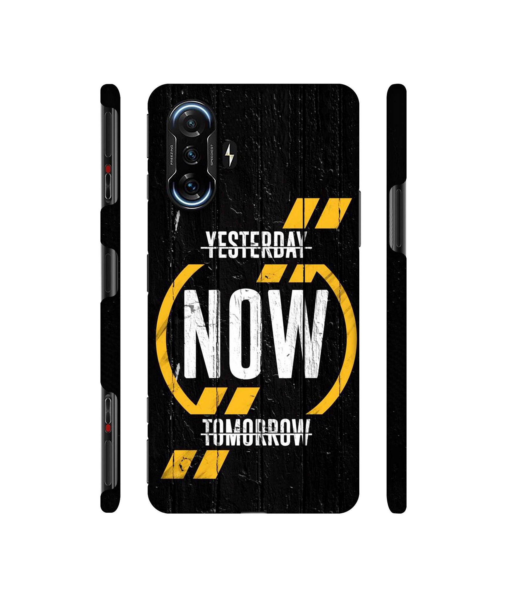 Yesterday Cross Designer Hard Back Cover for Mi Poco F3 GT