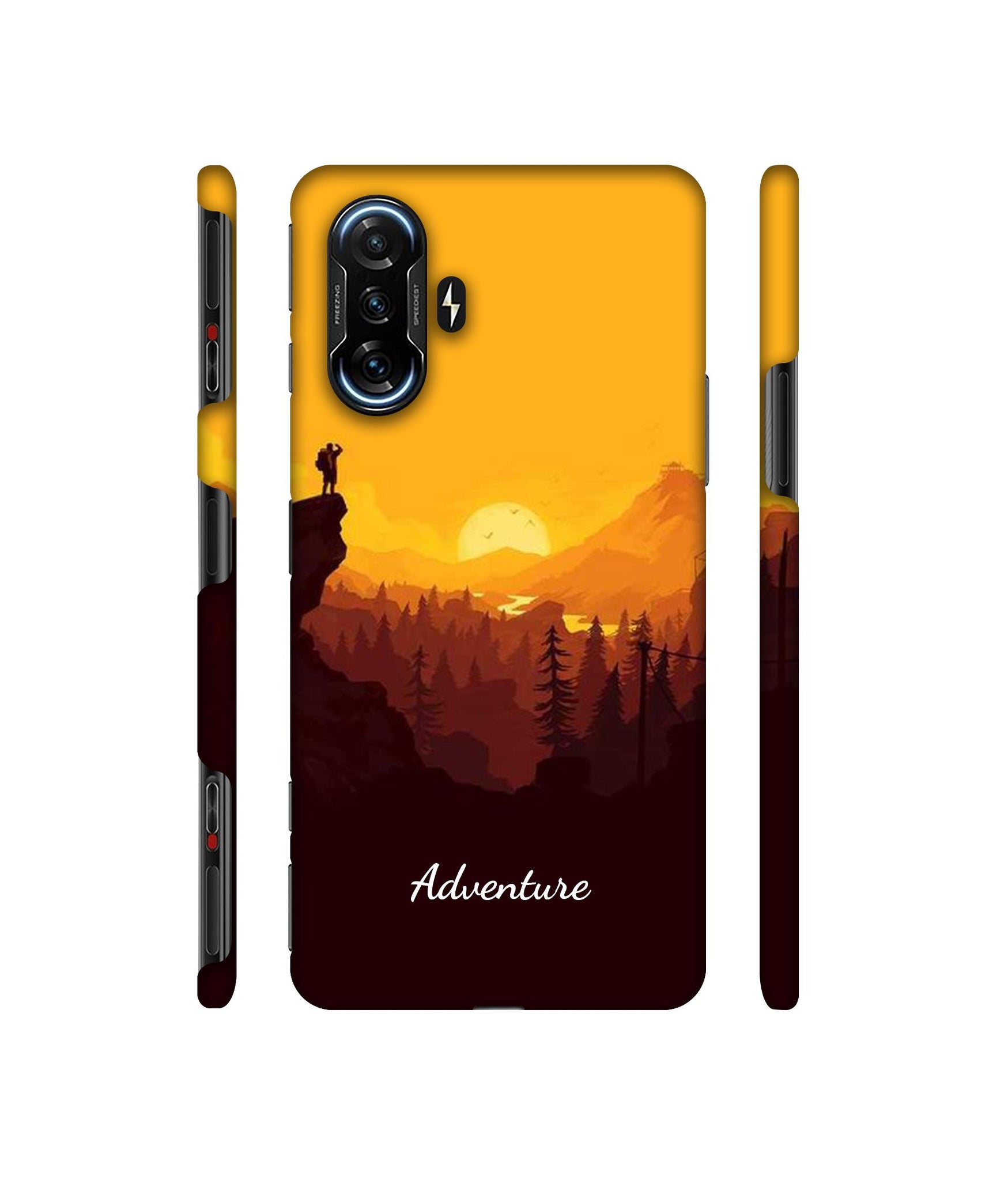 Adventure With Vactor Designer Hard Back Cover for Mi Poco F3 GT