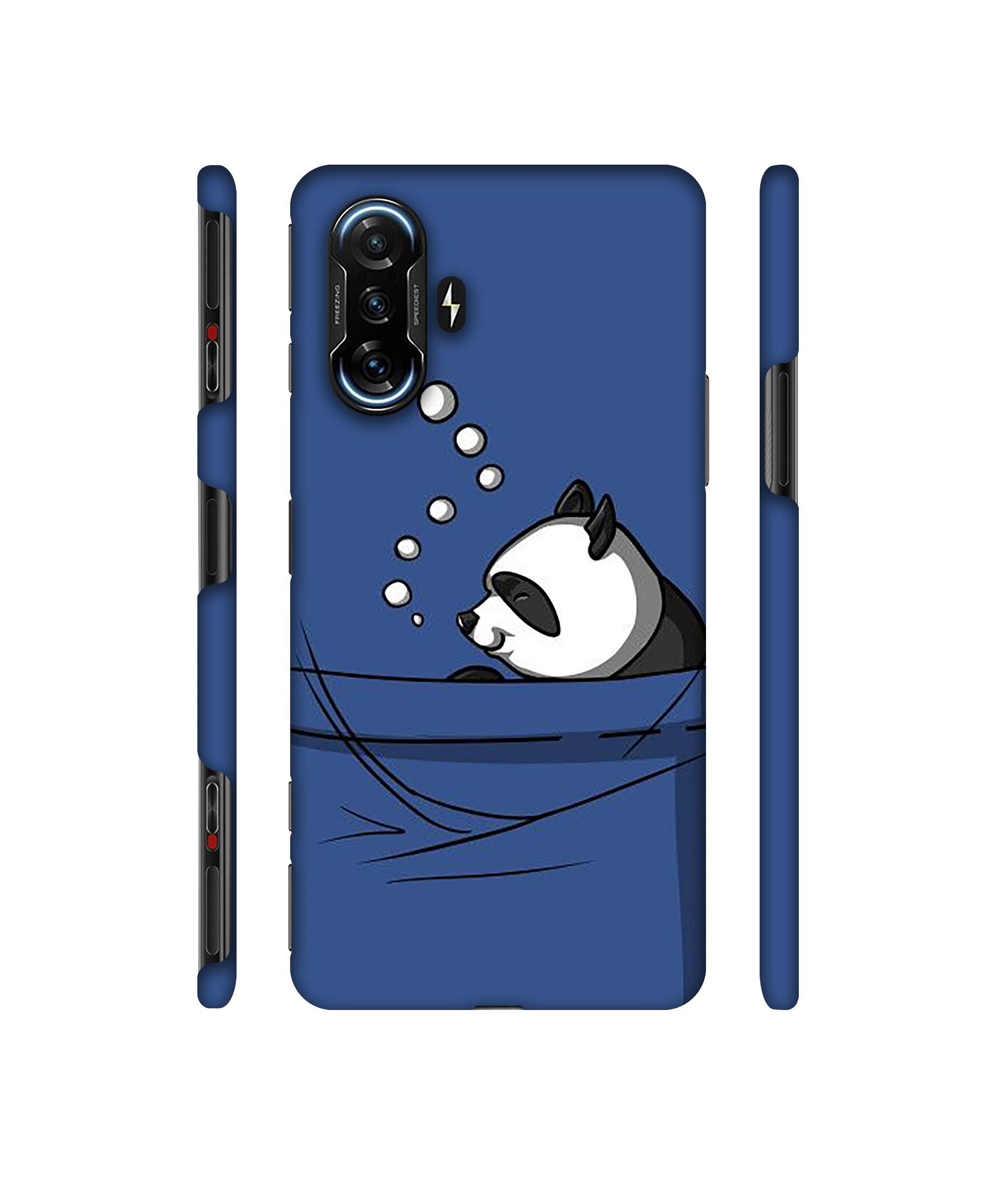 Lasy Panda Designer Hard Back Cover for Mi Poco F3 GT