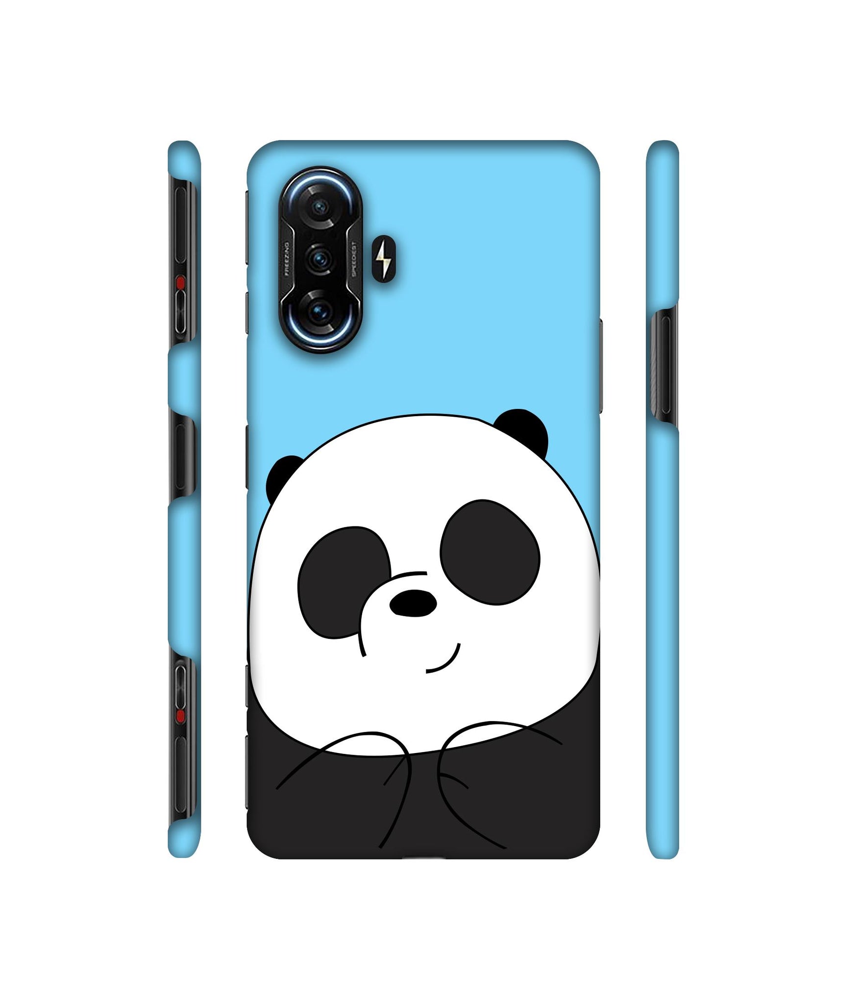 Cute Panda Designer Hard Back Cover for Mi Poco F3 GT