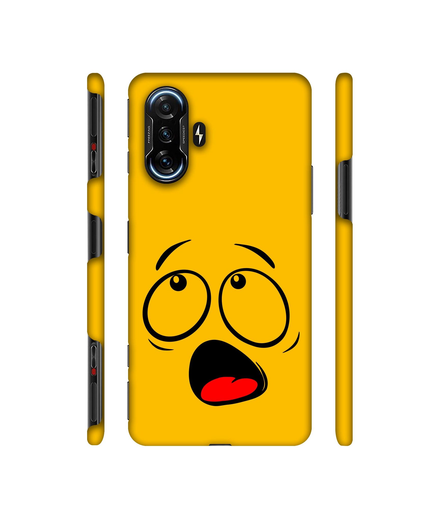 Scary Face Designer Hard Back Cover for Mi Poco F3 GT