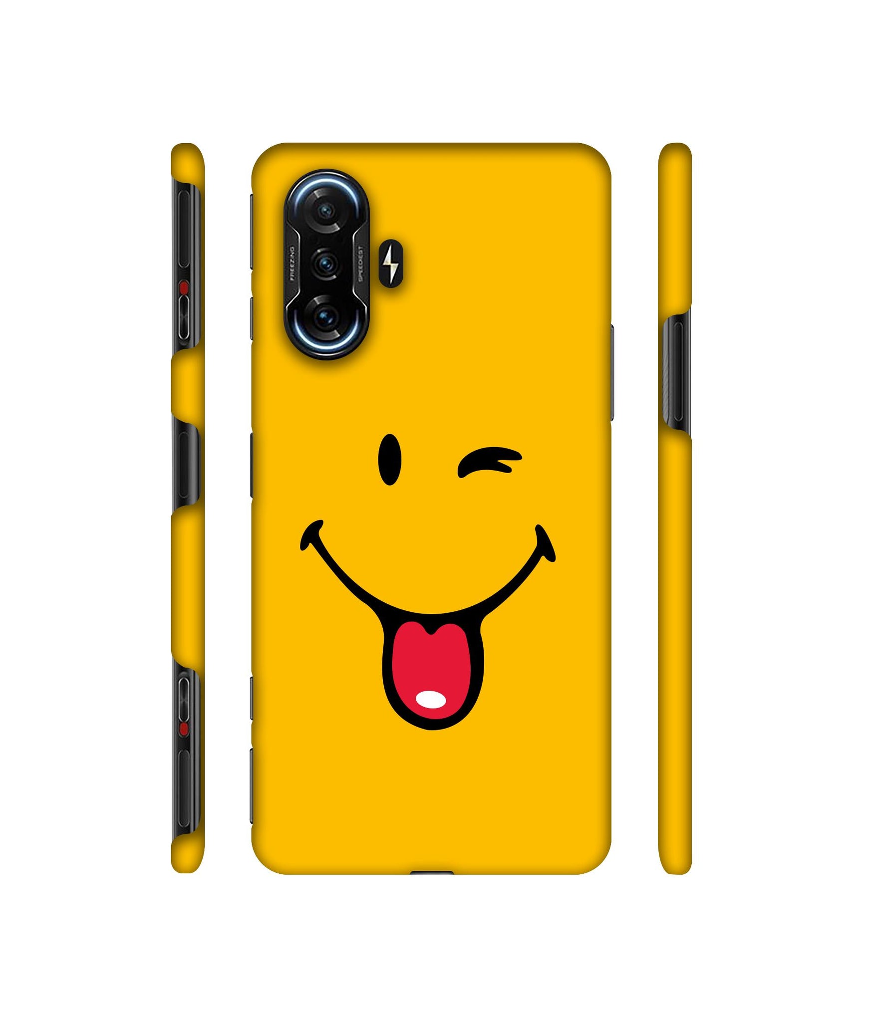Masti Face Designer Hard Back Cover for Mi Poco F3 GT