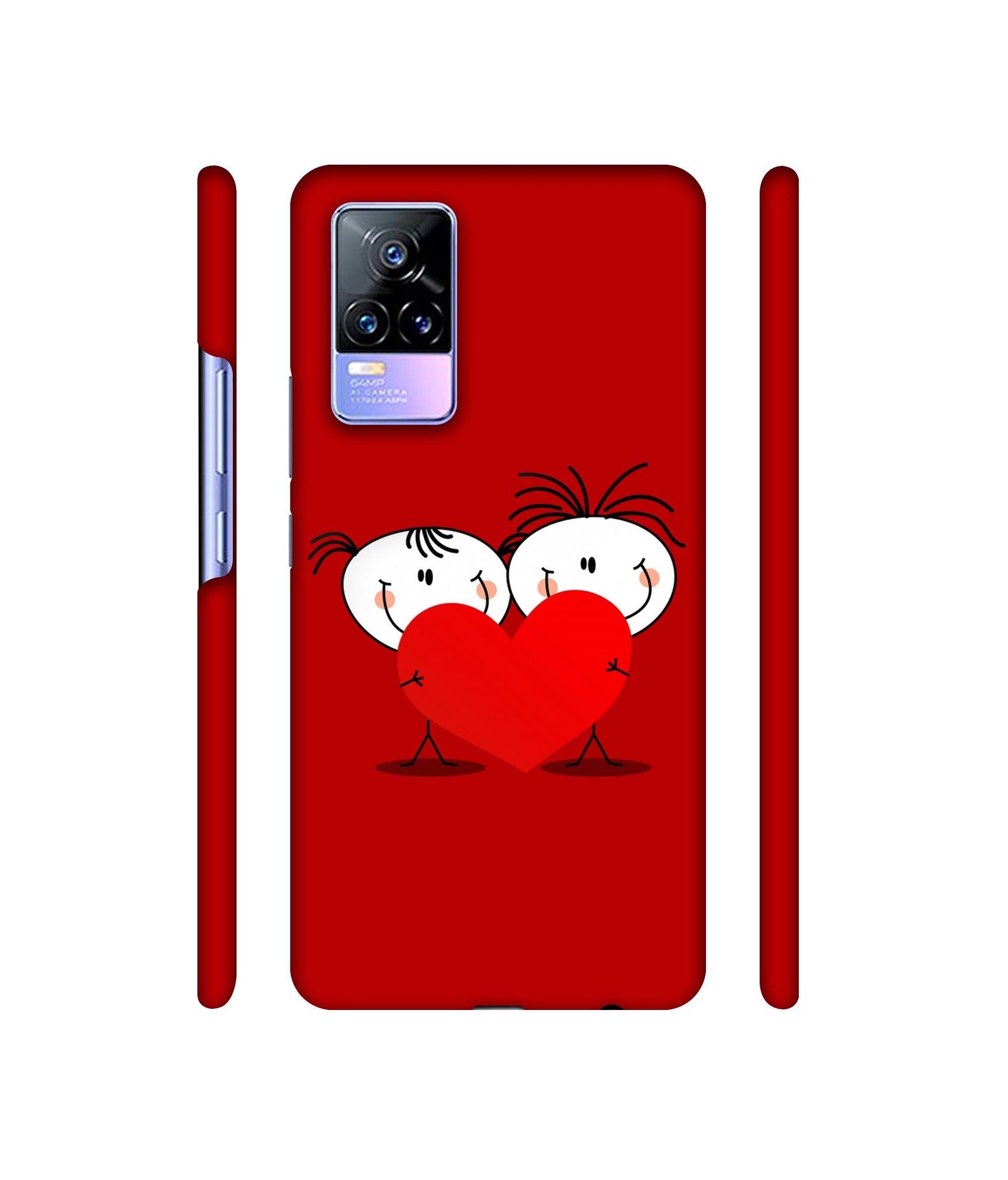 Valentines Day Designer Hard Back Cover for Vivo Y73 4G / Vivo V21E 4G