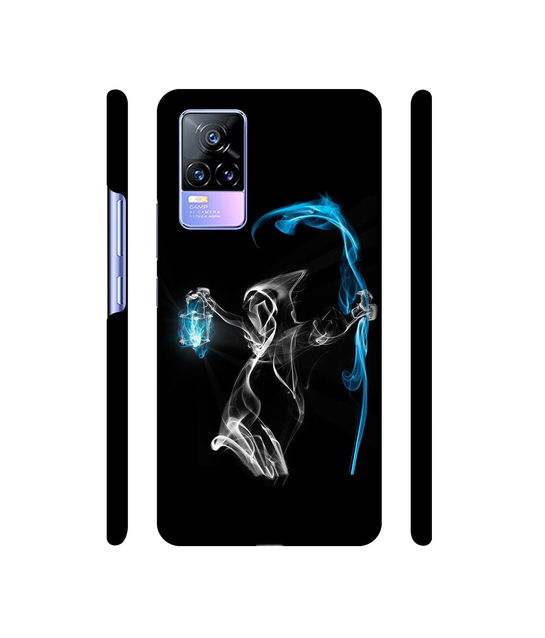 3D Skull Designer Hard Back Cover for Vivo Y73 4G / Vivo V21E 4G