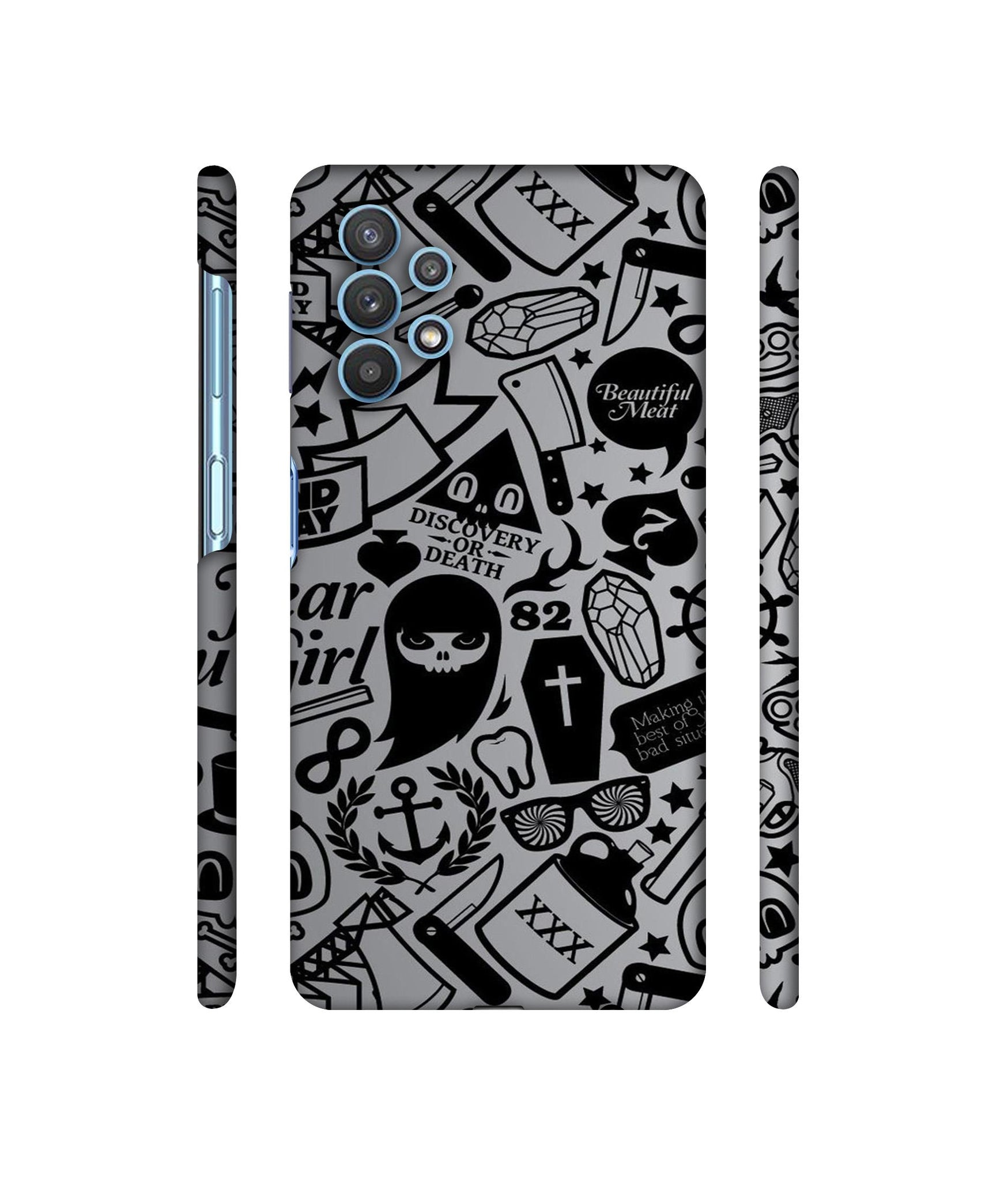 Discover Or Death Designer Hard Back Cover for Samsung Galaxy M32 5G / A32 5G