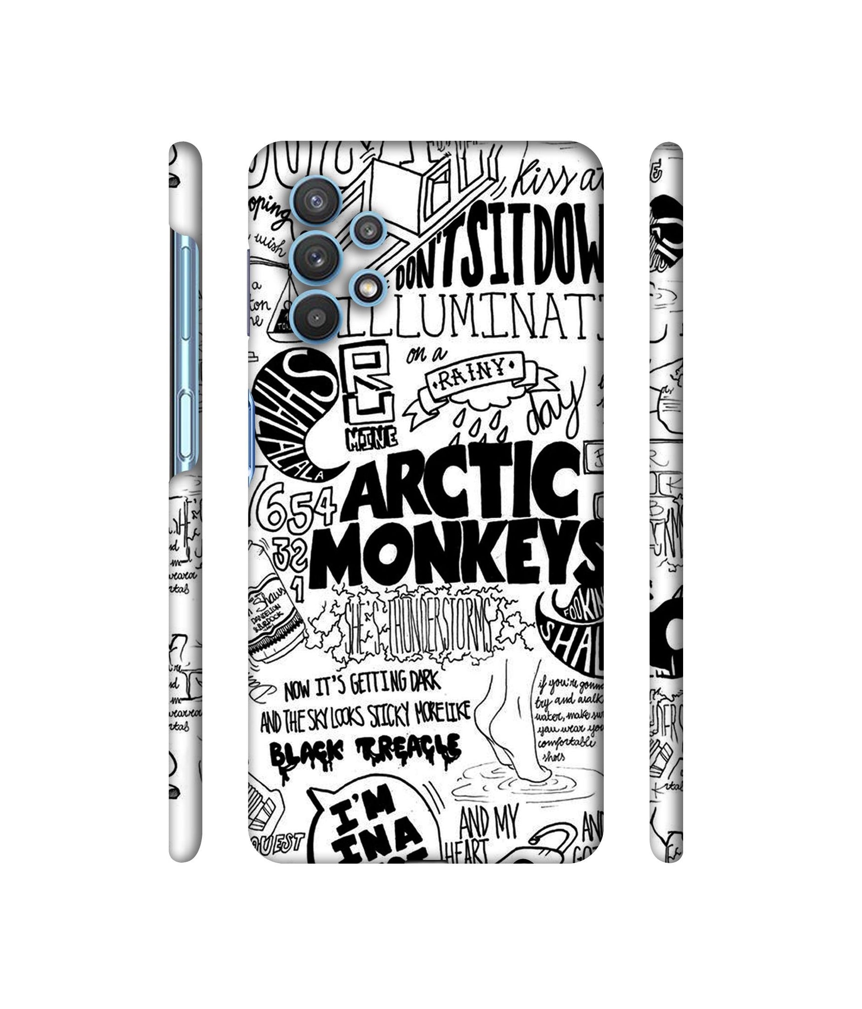 Arctic Monkeys Pattern Designer Hard Back Cover for Samsung Galaxy M32 5G / A32 5G