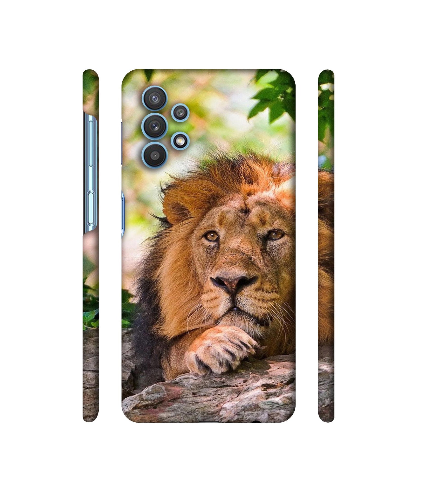 Tiger Pattern Print Designer Hard Back Cover for Samsung Galaxy M32 5G / A32 5G