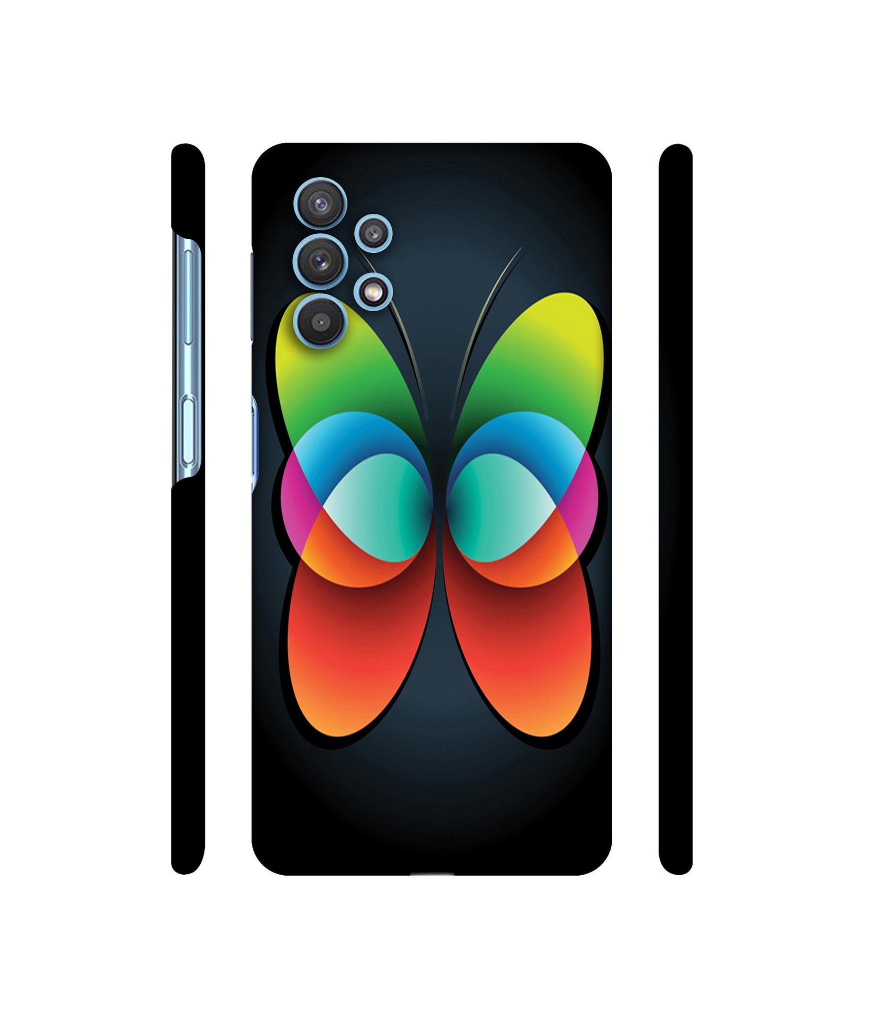 Colourfull Butterfly Designer Hard Back Cover for Samsung Galaxy M32 5G / A32 5G