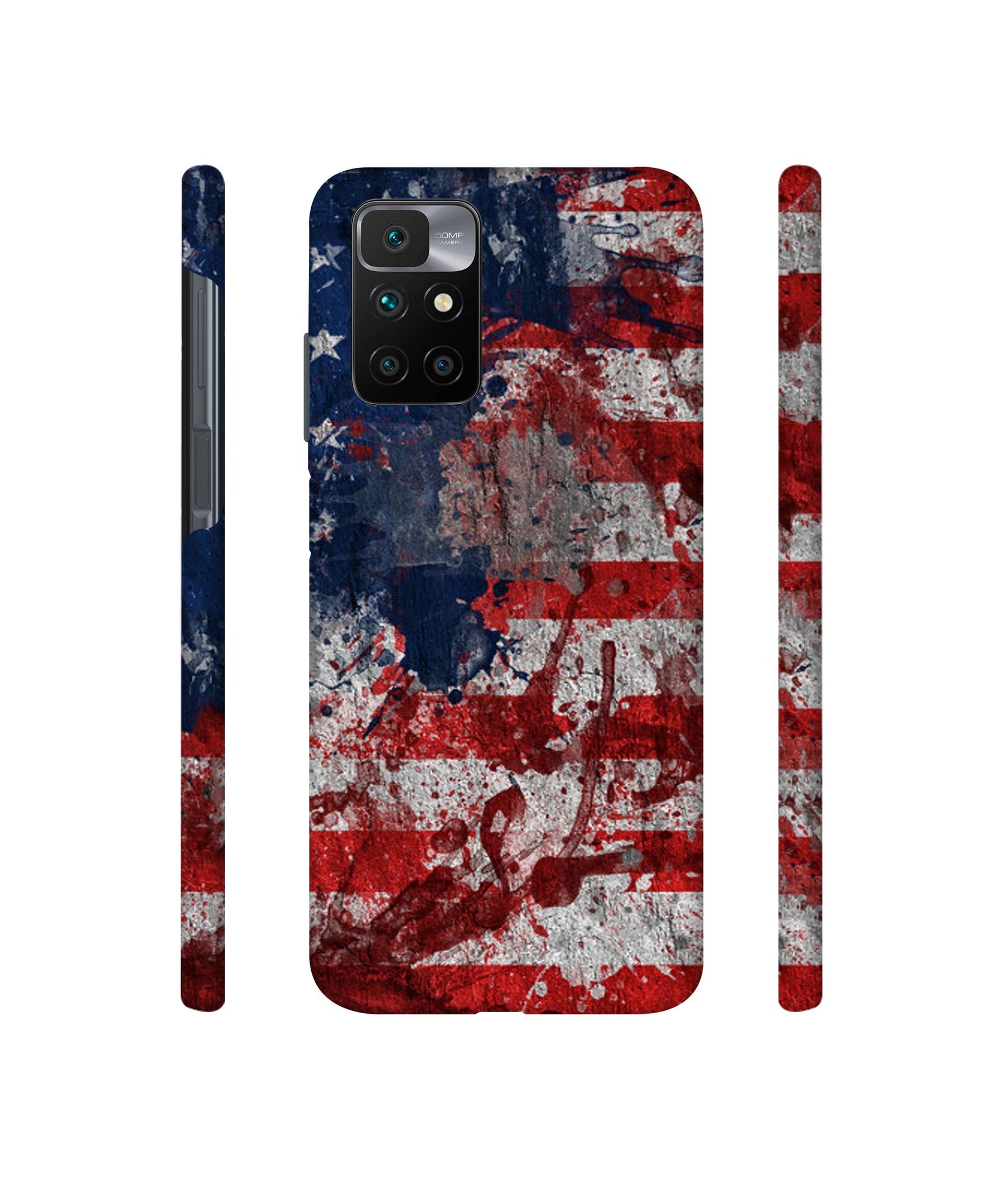 Painting American Designer Hard Back Cover for Mi Redmi 10 Prime