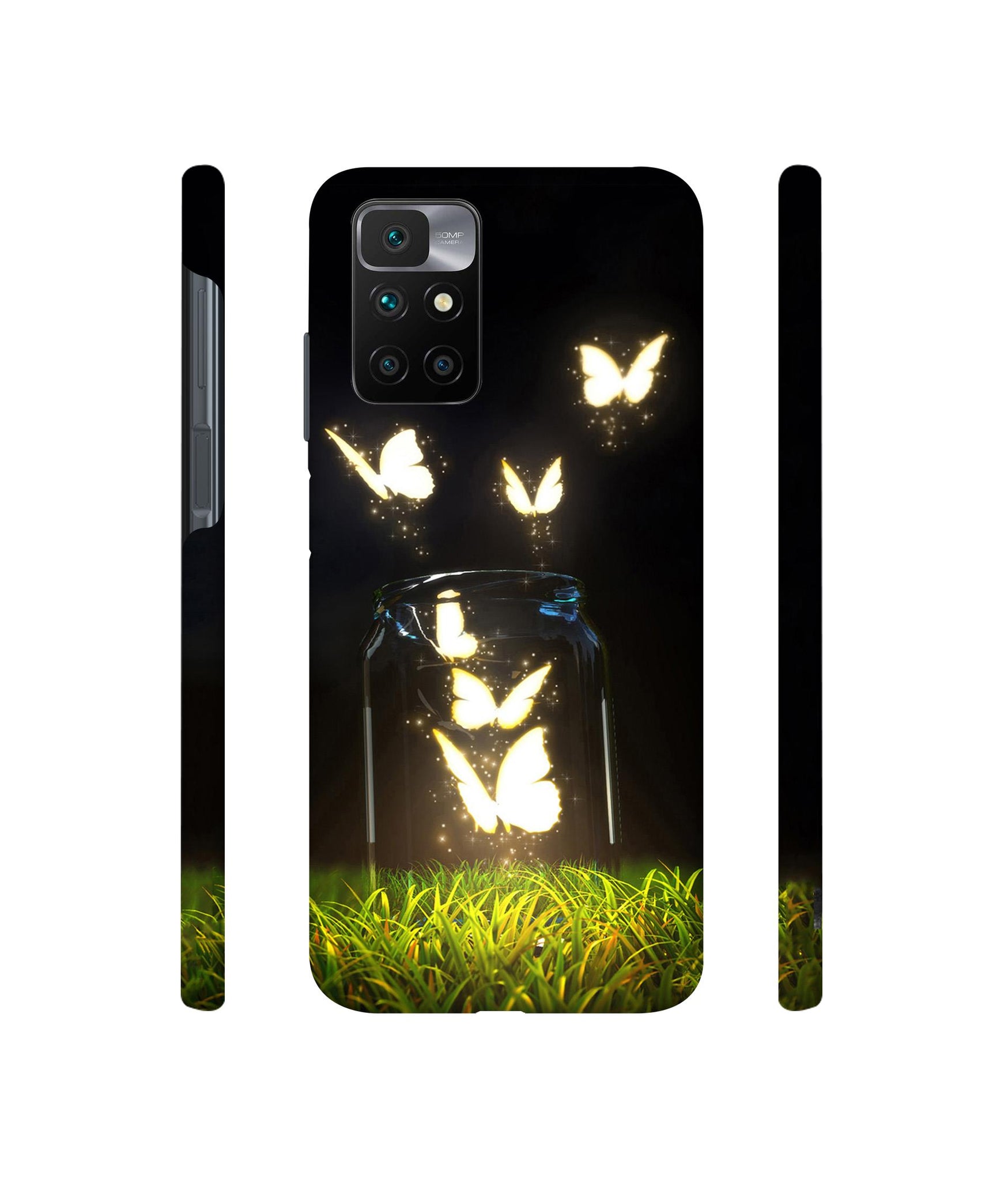 Butterfly Designer Hard Back Cover for Mi Redmi 10 Prime