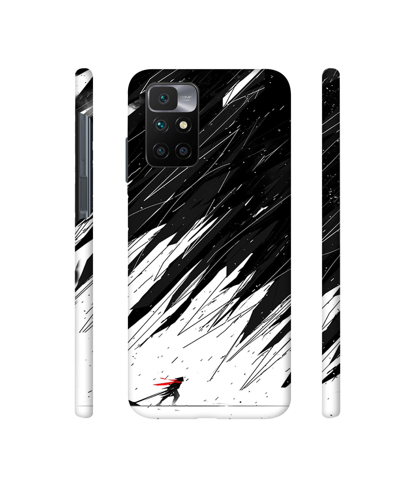 Geometric Strom Designer Hard Back Cover for Mi Redmi 10 Prime