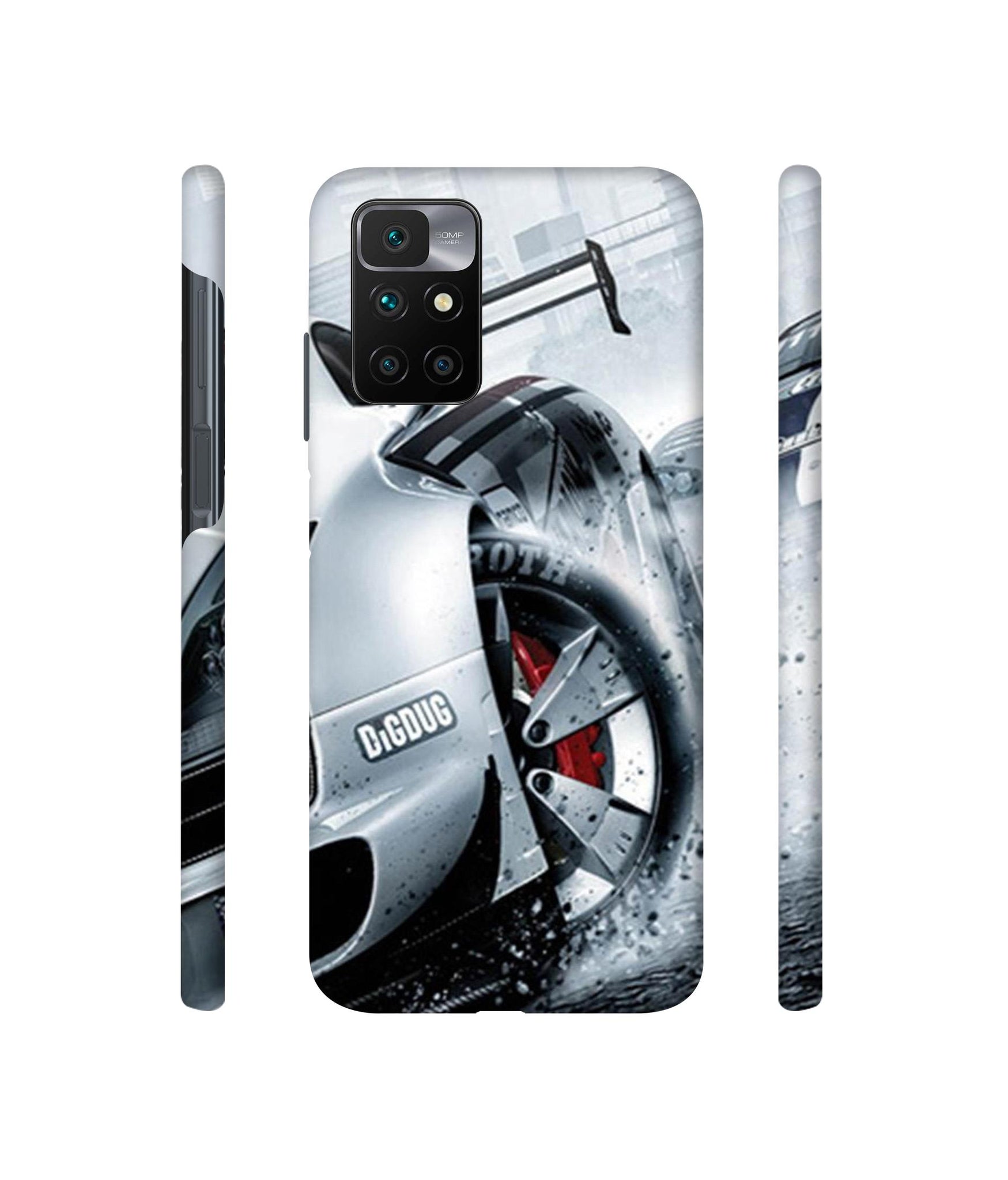 Drift Sport Print Designer Hard Back Cover for Mi Redmi 10 Prime