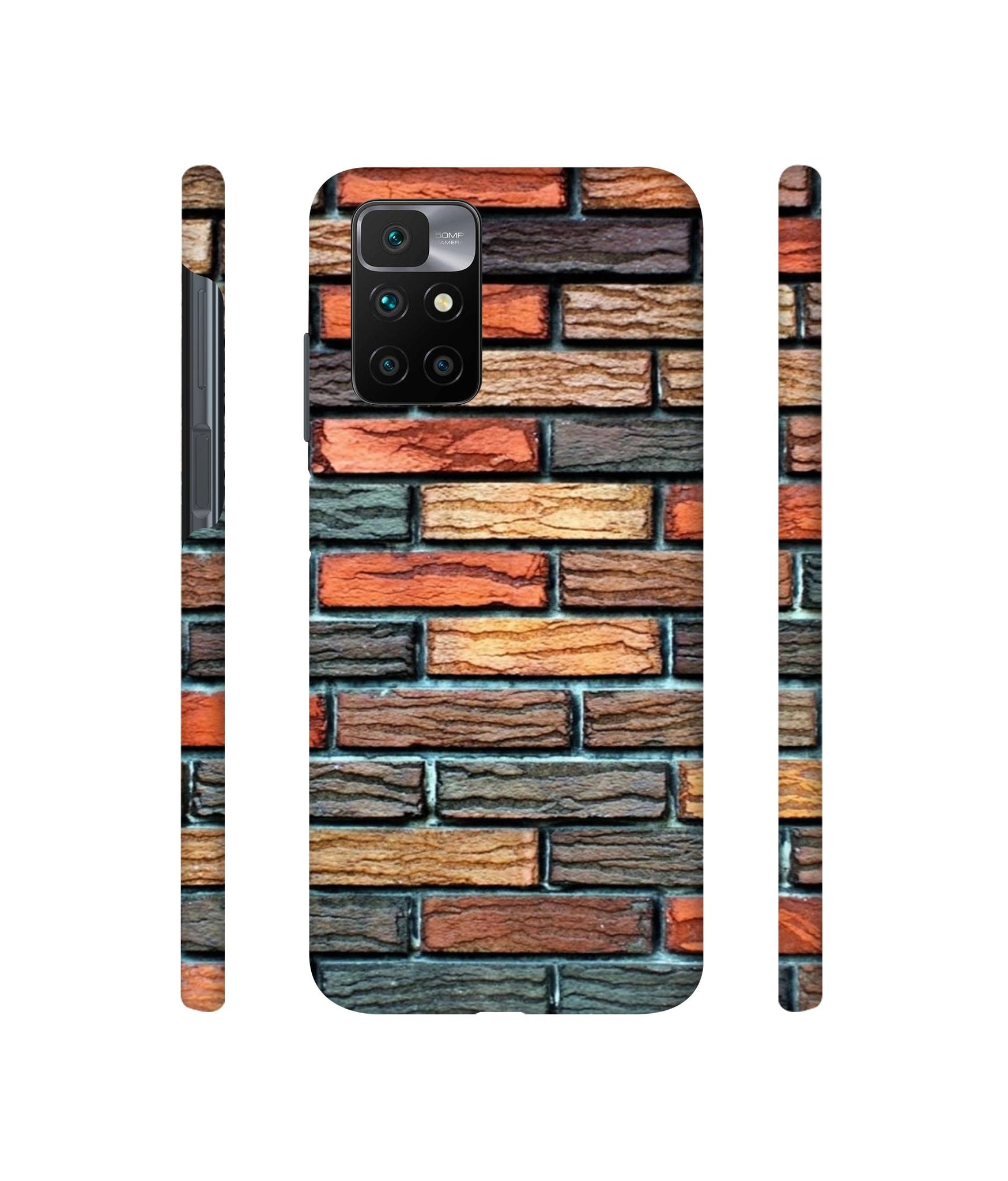 Brick Wall Designer Hard Back Cover for Mi Redmi 10 Prime