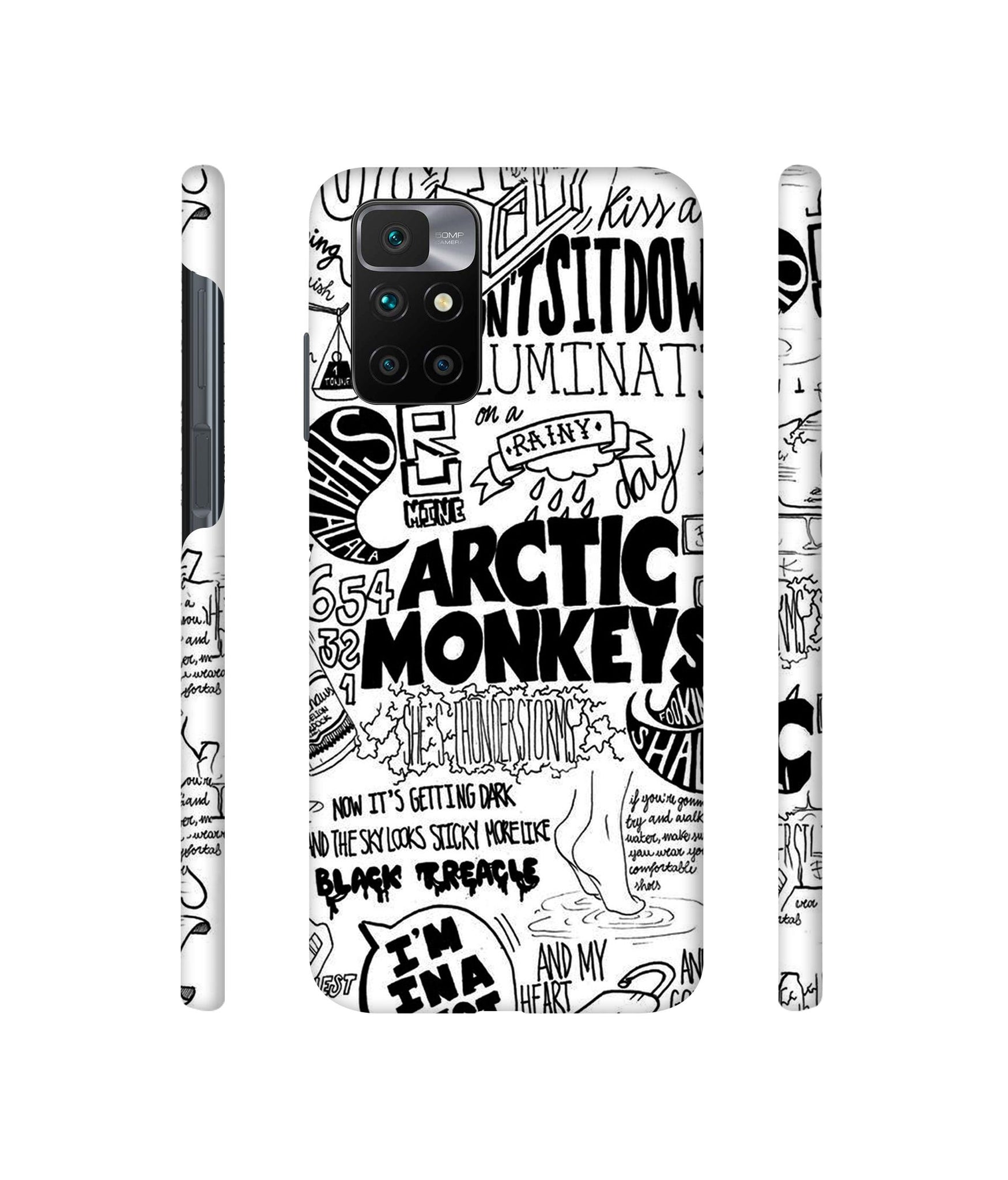 Arctic Monkeys Pattern Designer Hard Back Cover for Mi Redmi 10 Prime
