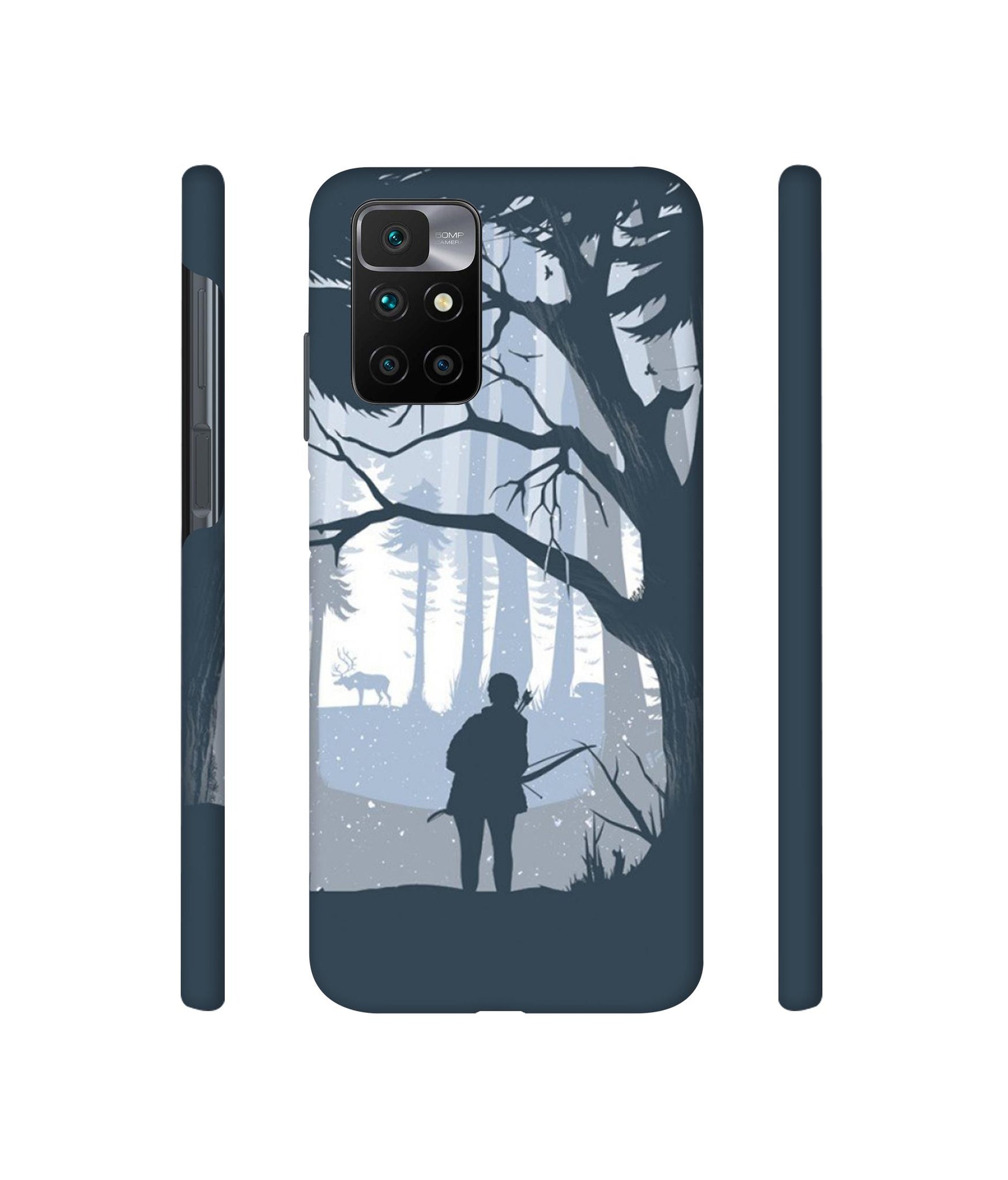 Hunter Designer Hard Back Cover for Mi Redmi 10 Prime