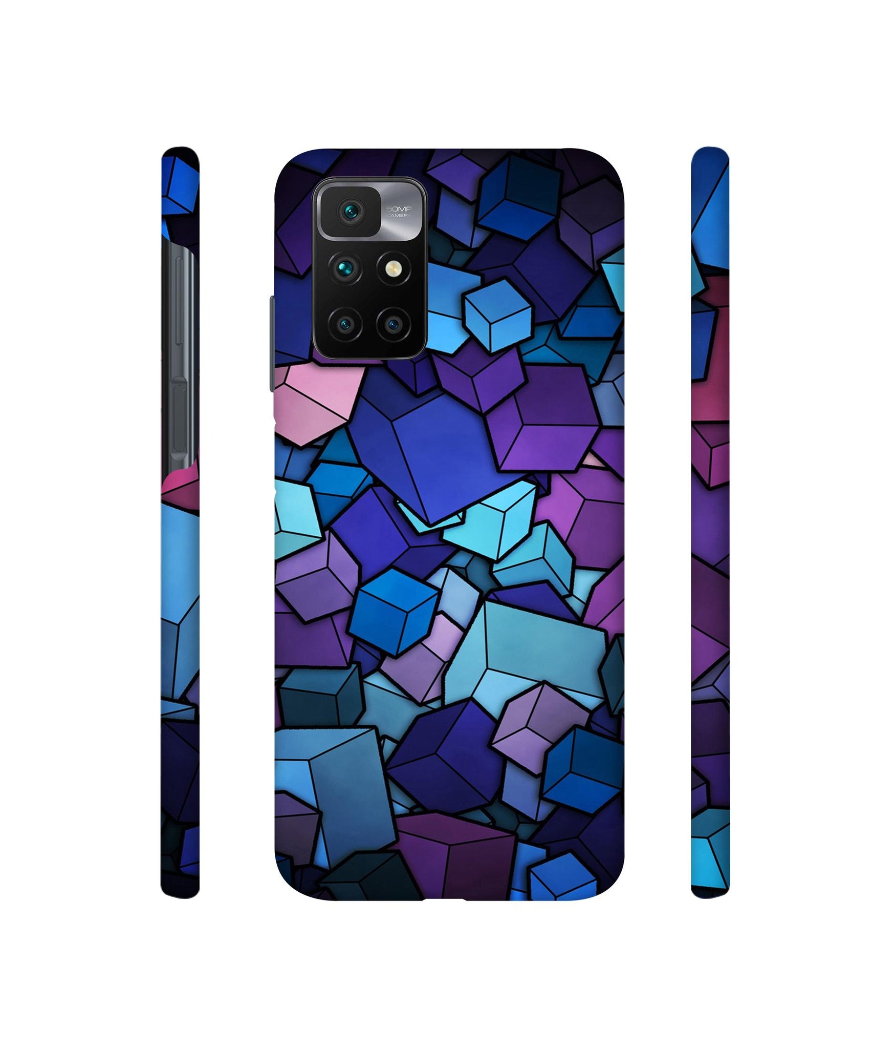 Color Box Designer Hard Back Cover for Mi Redmi 10 Prime