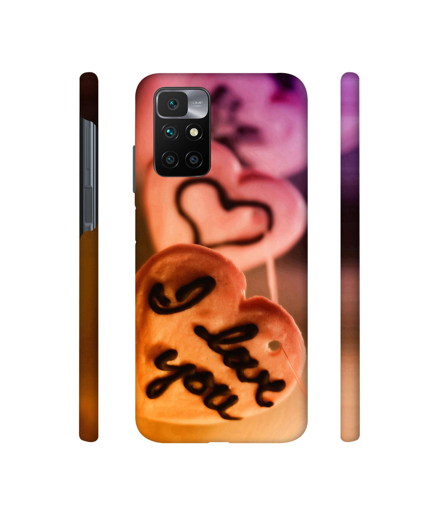 I Love you Designer Hard Back Cover for Mi Redmi 10 Prime