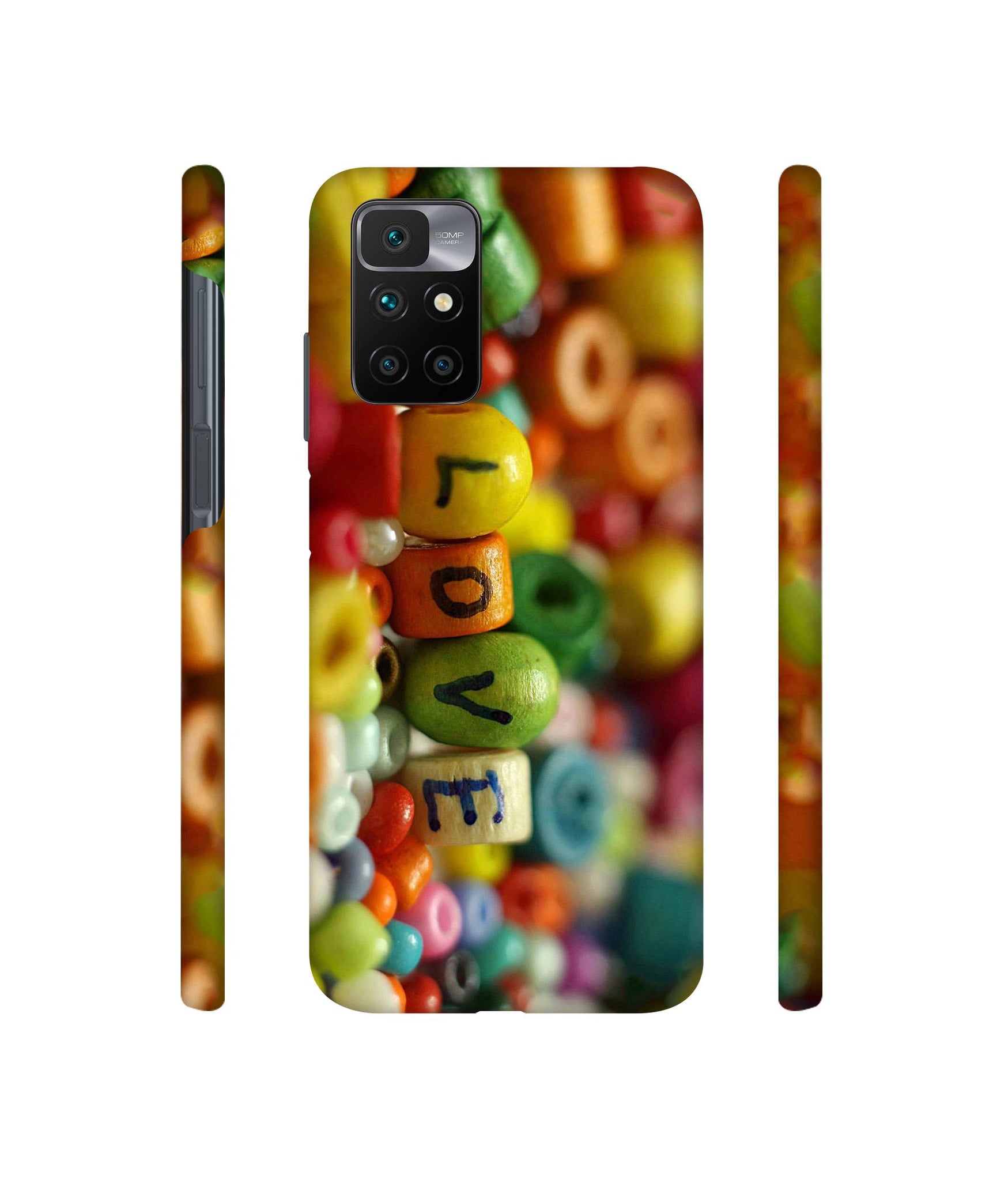 Colorful Love Designer Hard Back Cover for Mi Redmi 10 Prime