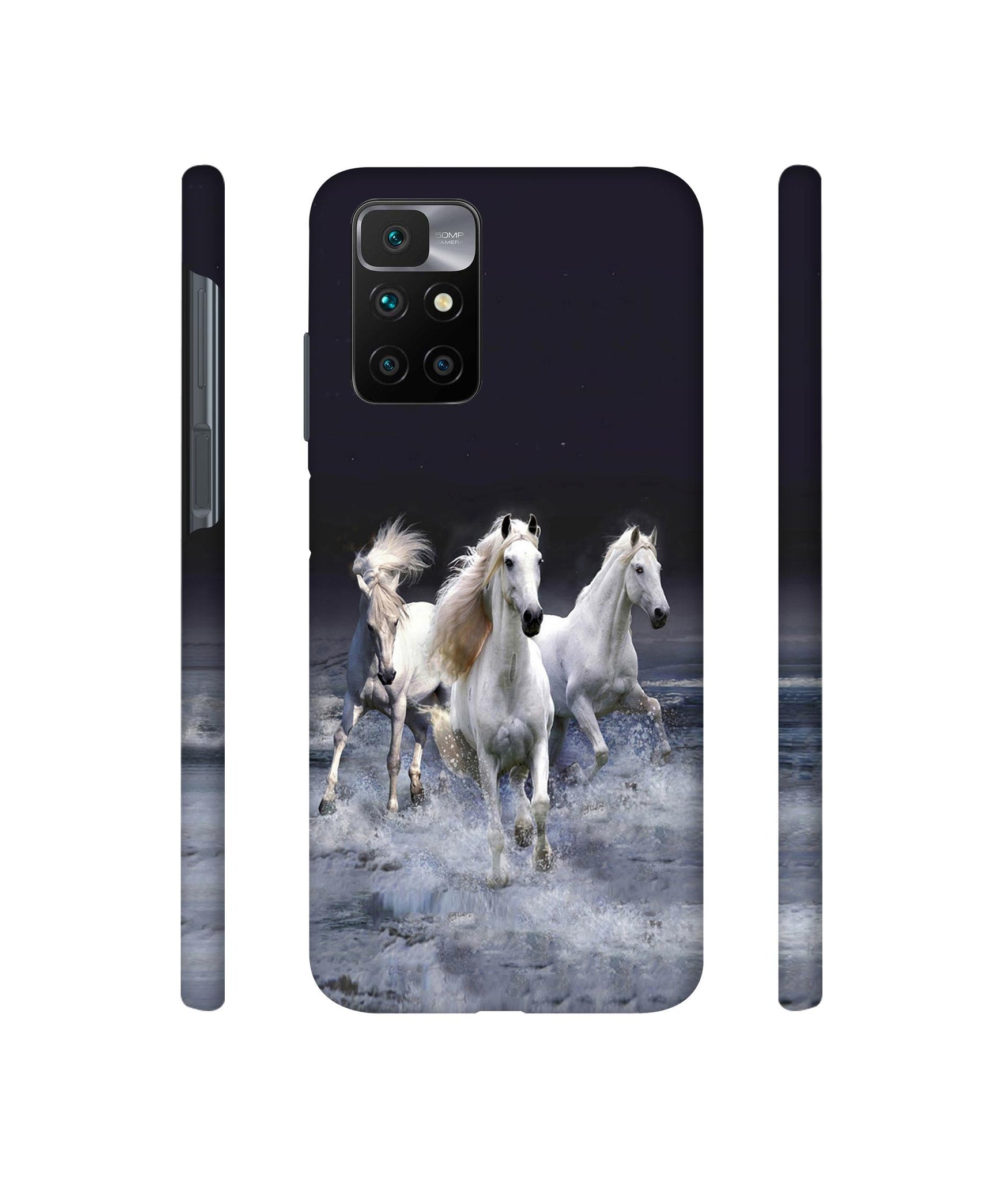 Mystic Horse Designer Hard Back Cover for Mi Redmi 10 Prime