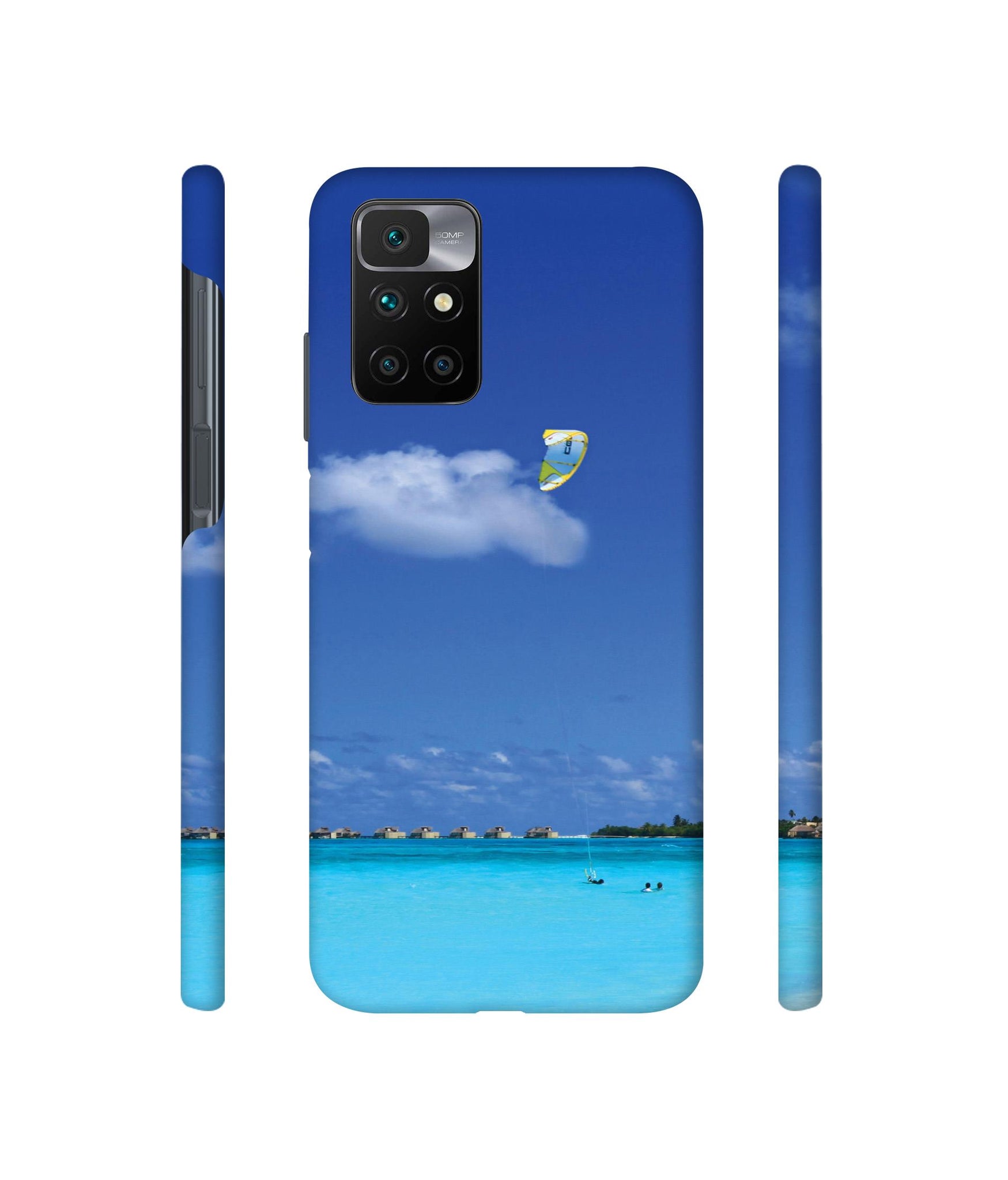 Maldivies Ocean Designer Hard Back Cover for Mi Redmi 10 Prime