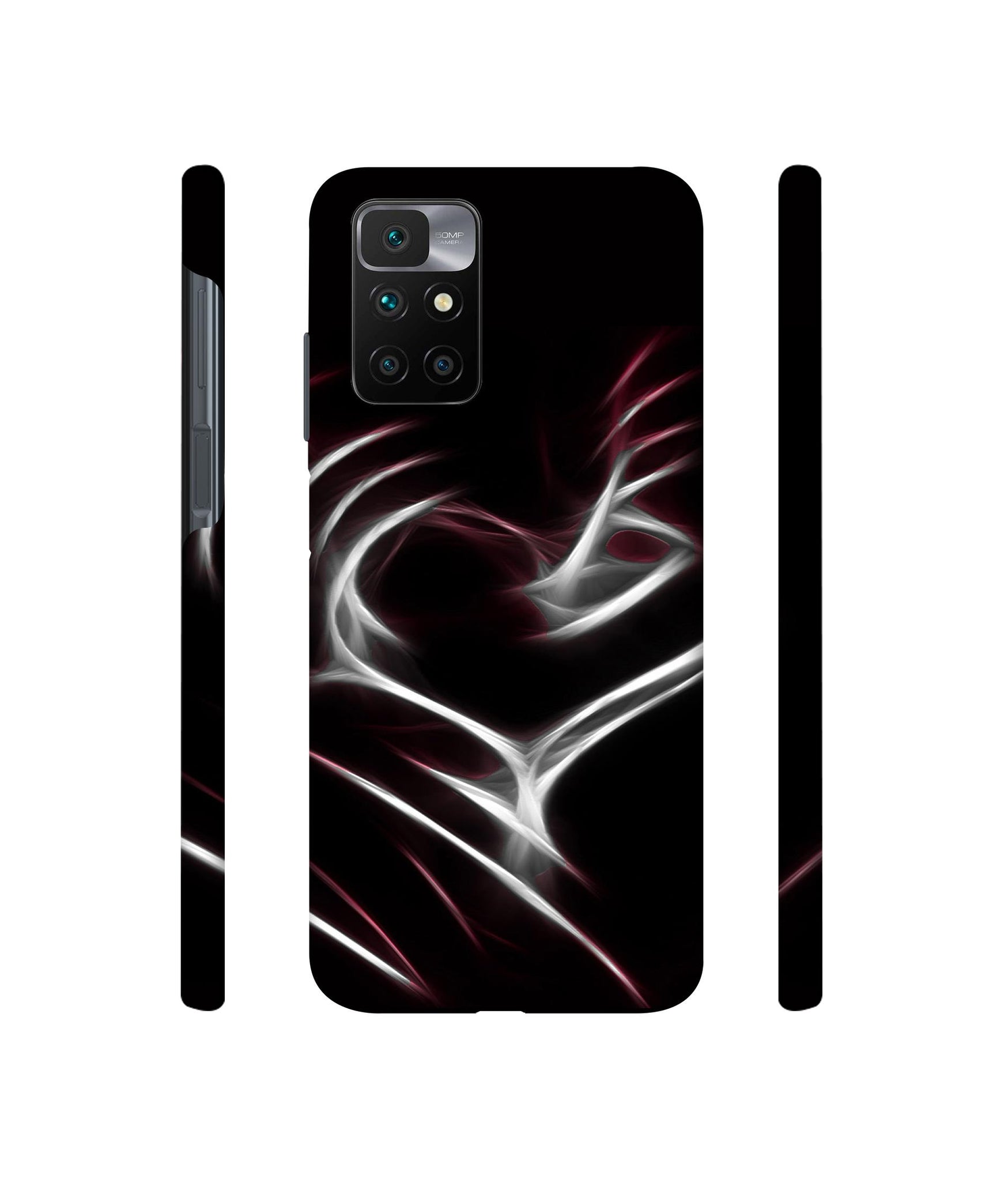 Heart Line Designer Hard Back Cover for Mi Redmi 10 Prime
