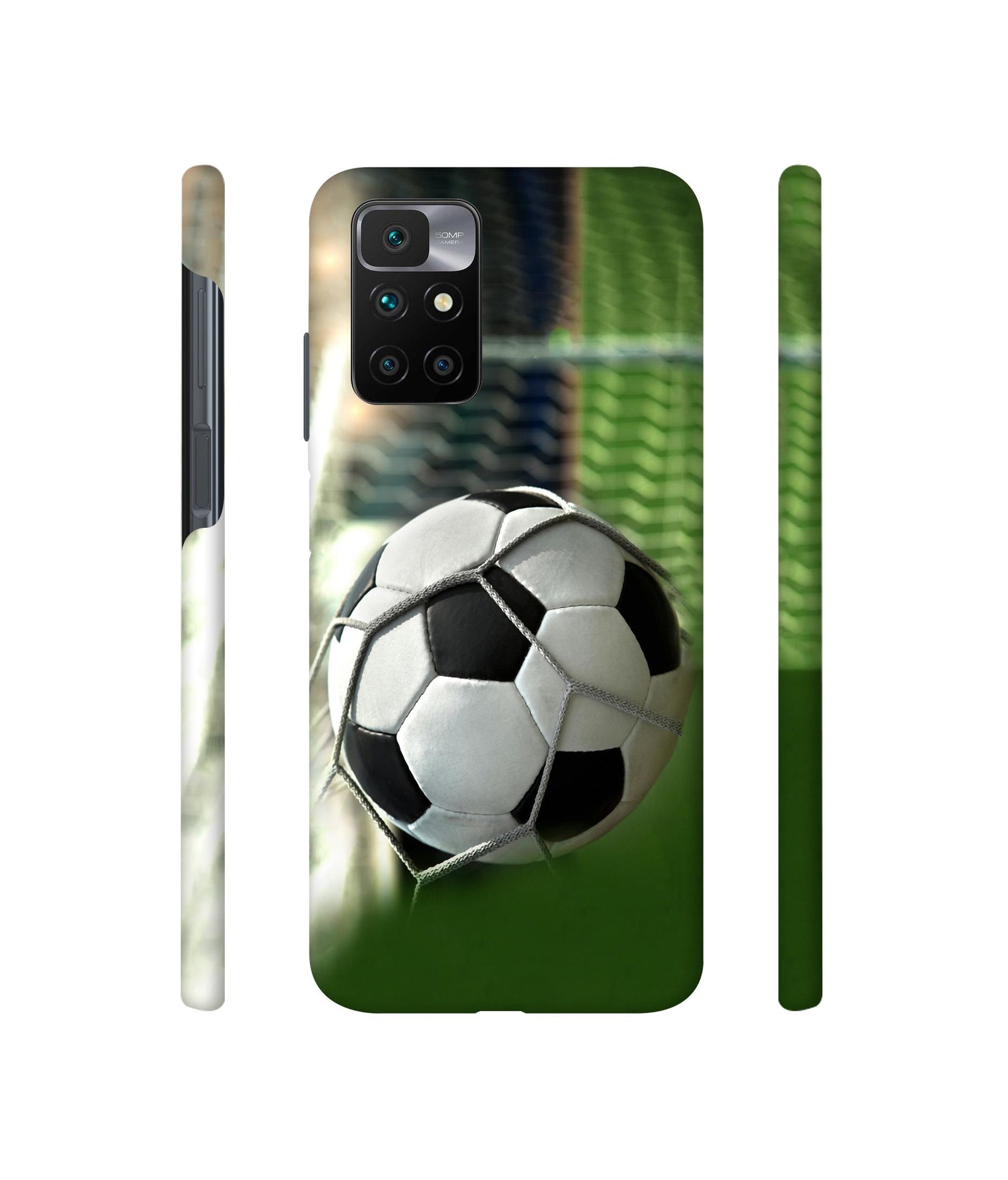 Football Designer Hard Back Cover for Mi Redmi 10 Prime