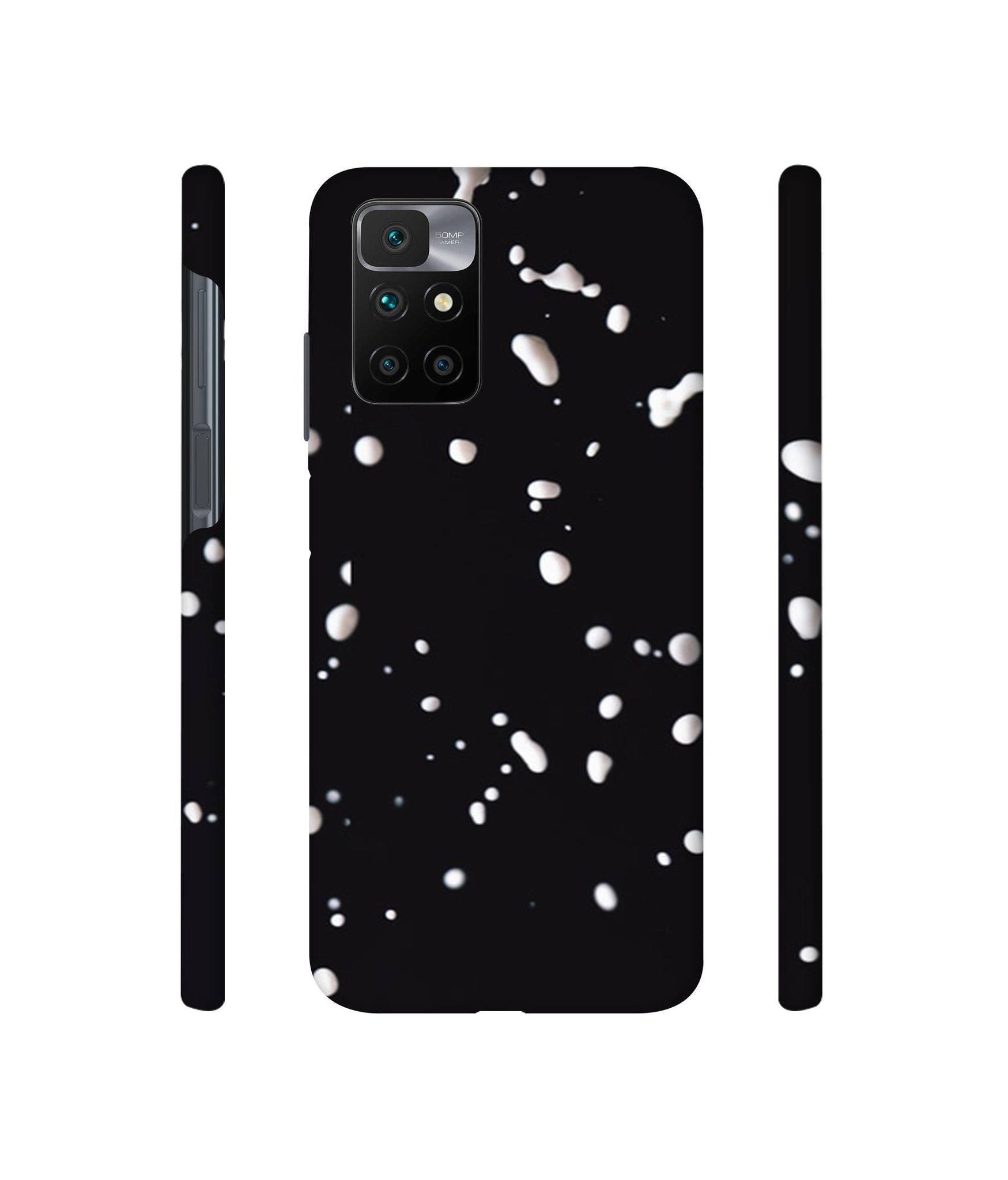 Milk Splash Designer Hard Back Cover for Mi Redmi 10 Prime