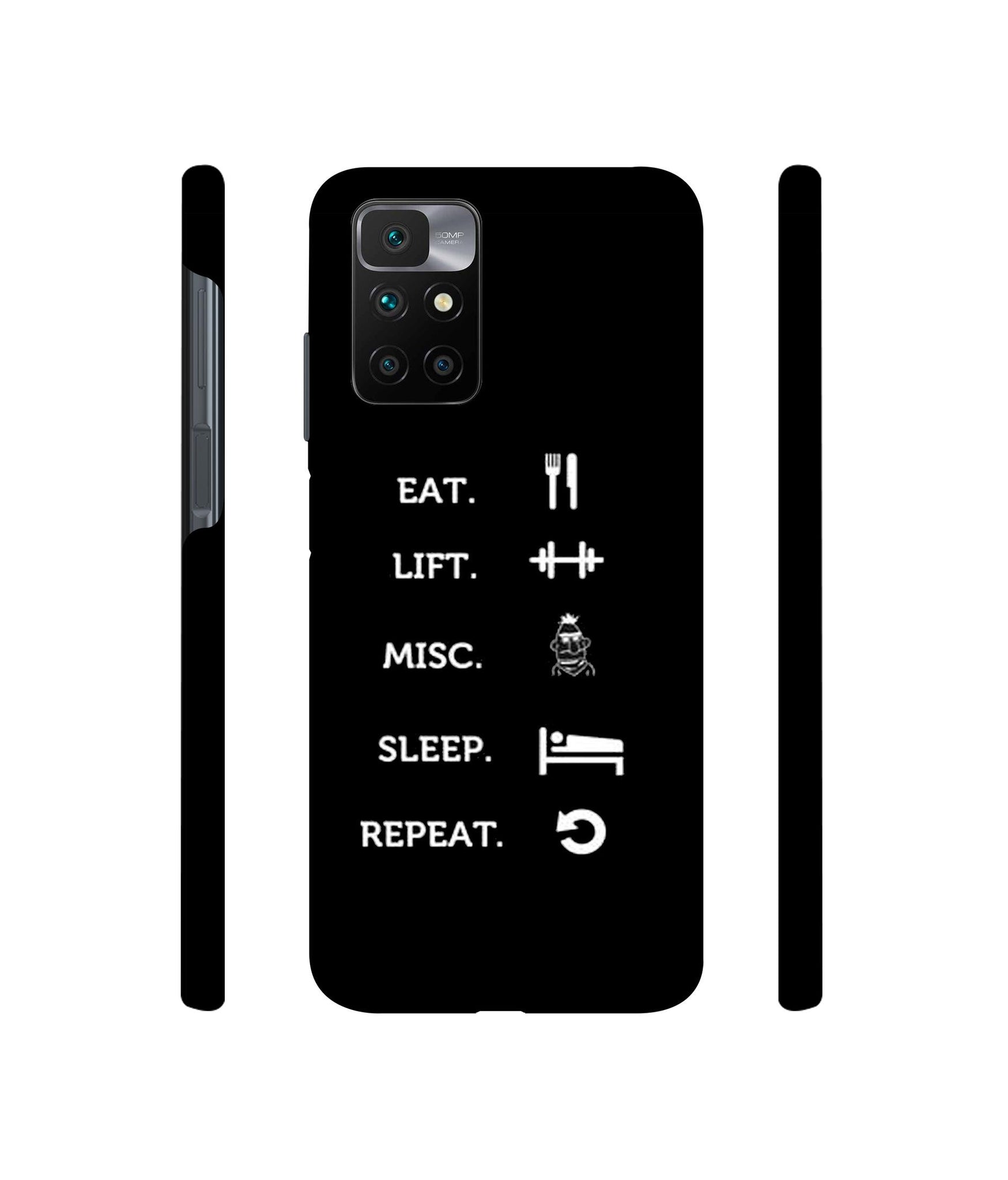 Life Tool Quote Designer Hard Back Cover for Mi Redmi 10 Prime