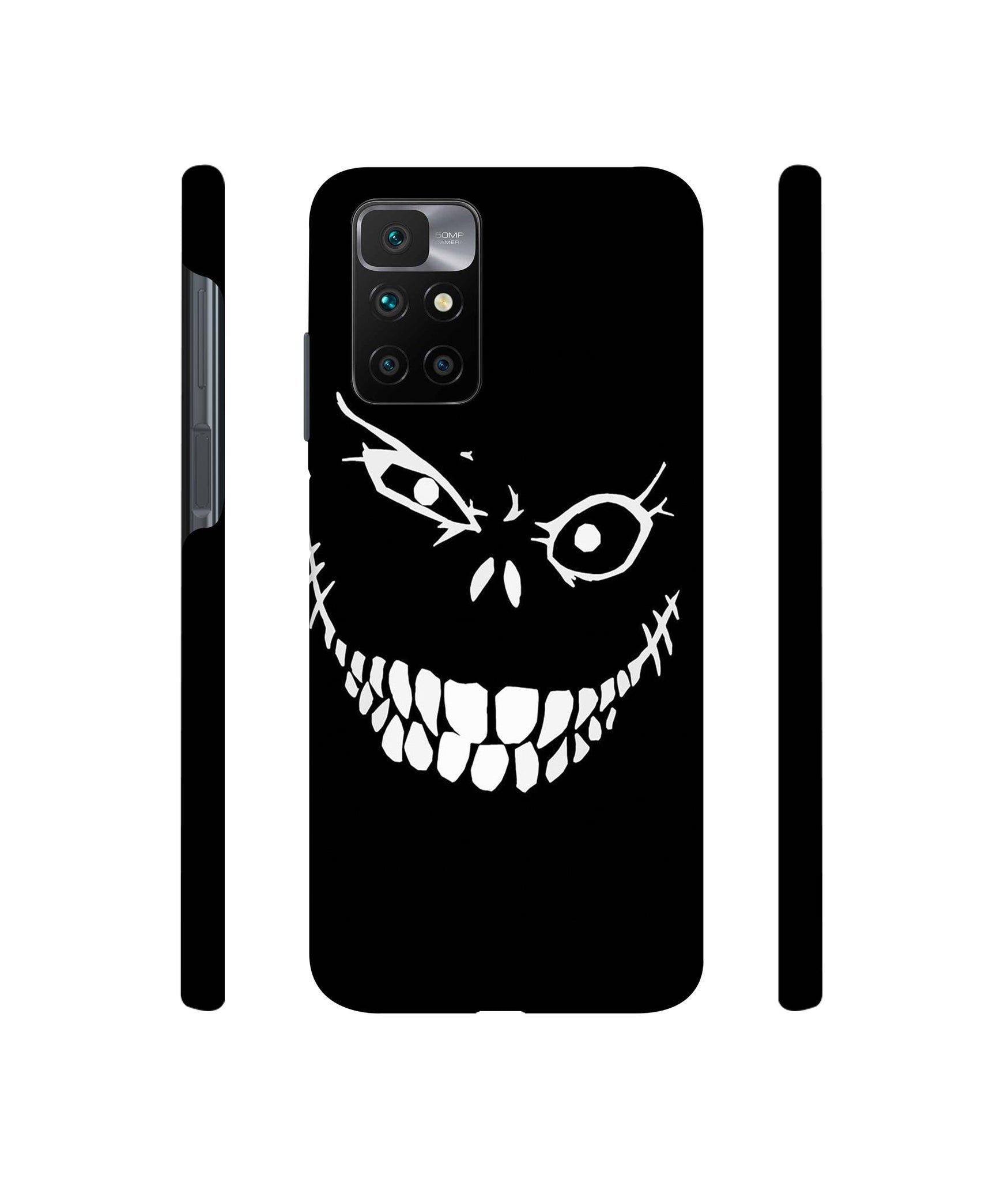 Face of Fear Designer Hard Back Cover for Mi Redmi 10 Prime
