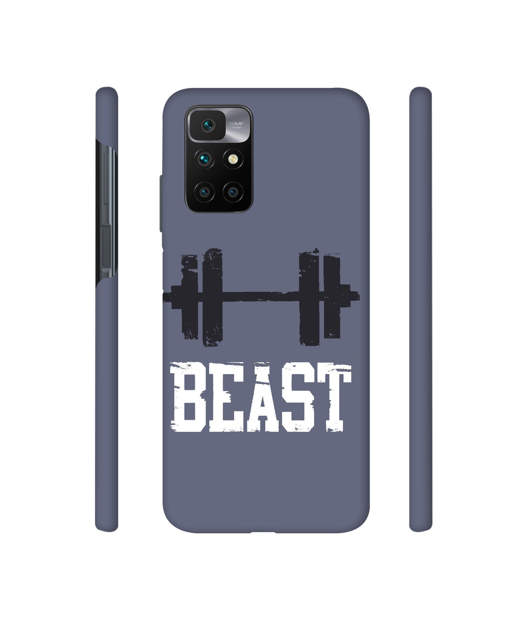 Beast Gym Designer Hard Back Cover for Mi Redmi 10 Prime