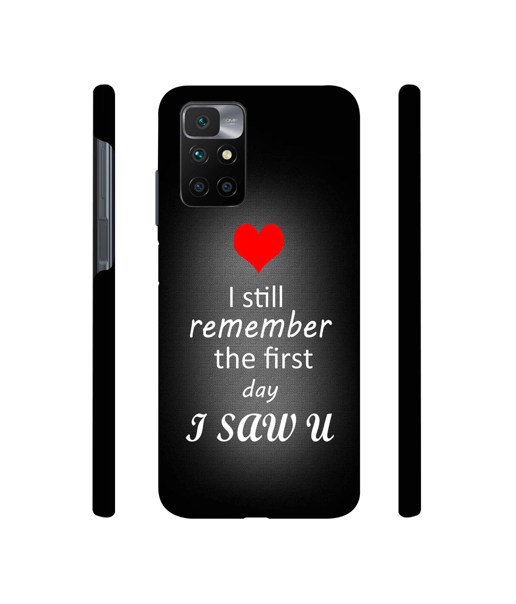 I Saw You Heart Designer Hard Back Cover for Mi Redmi 10 Prime