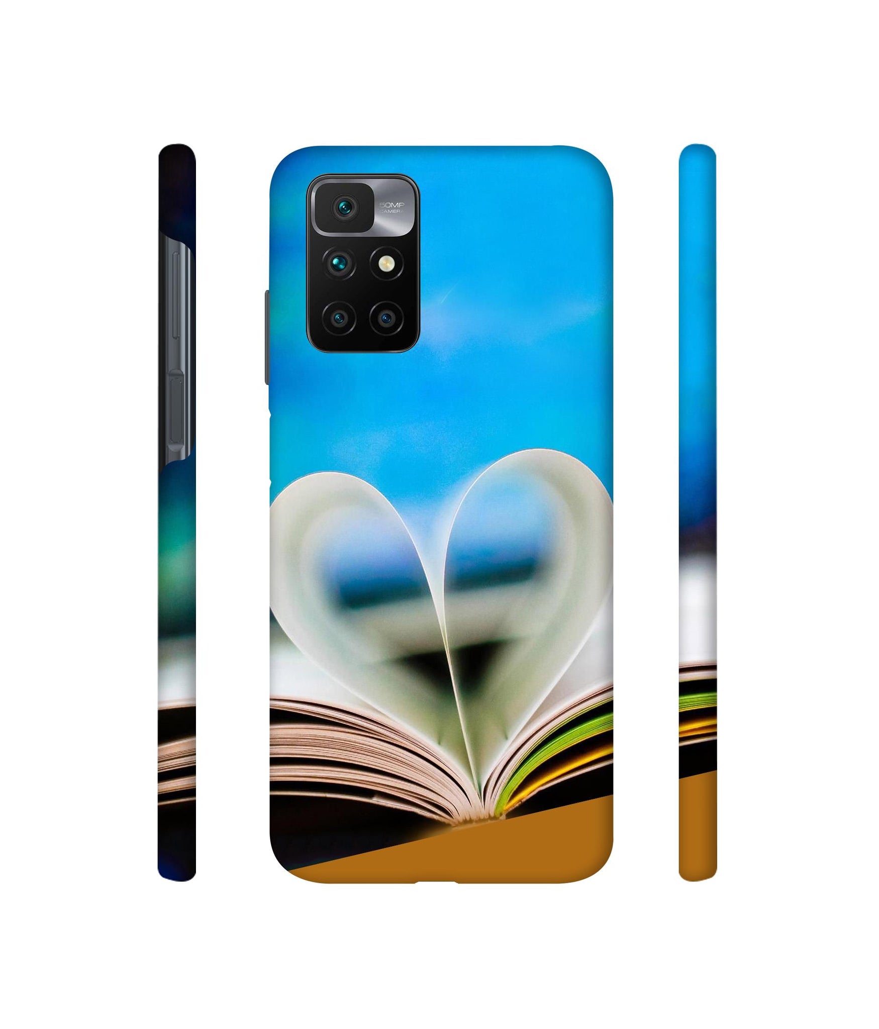 Love Book Designer Hard Back Cover for Mi Redmi 10 Prime