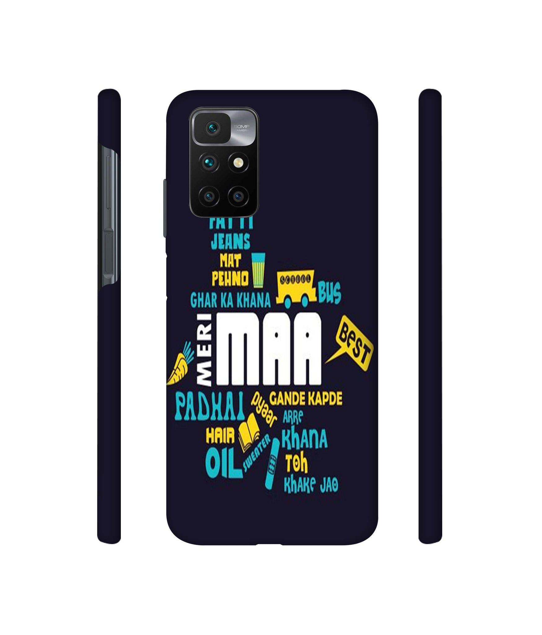 Maa Designer Hard Back Cover for Mi Redmi 10 Prime