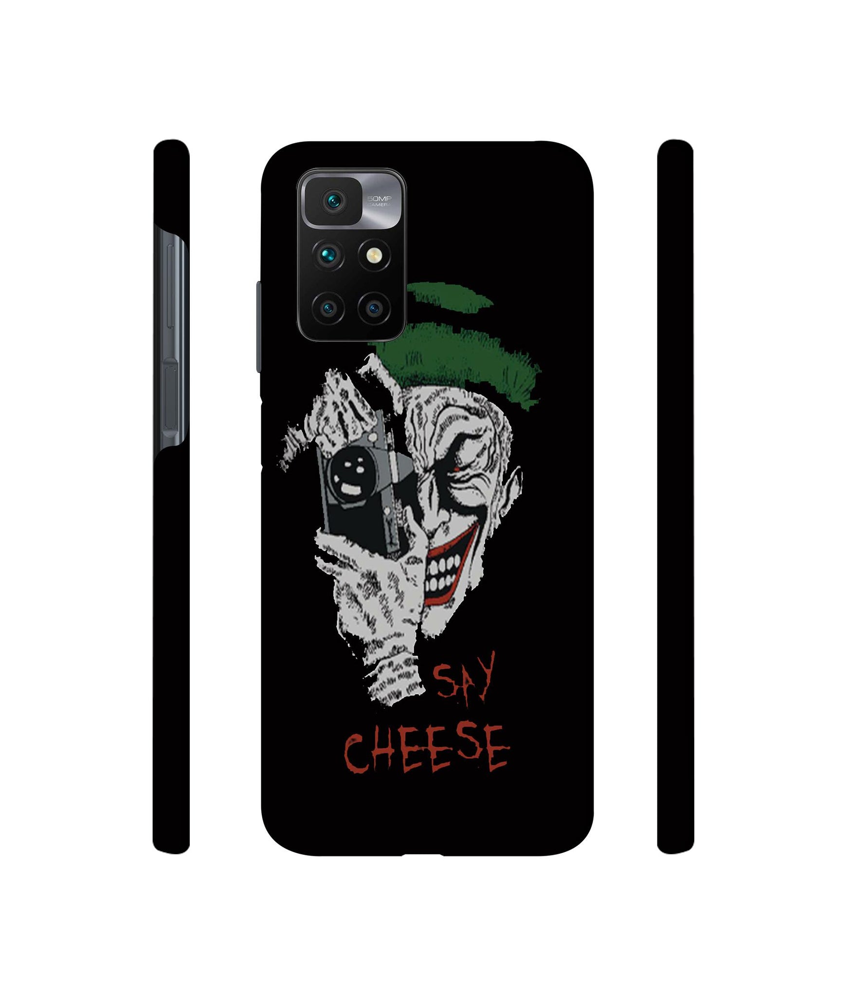 Joker Say Cheese Designer Hard Back Cover for Mi Redmi 10 Prime