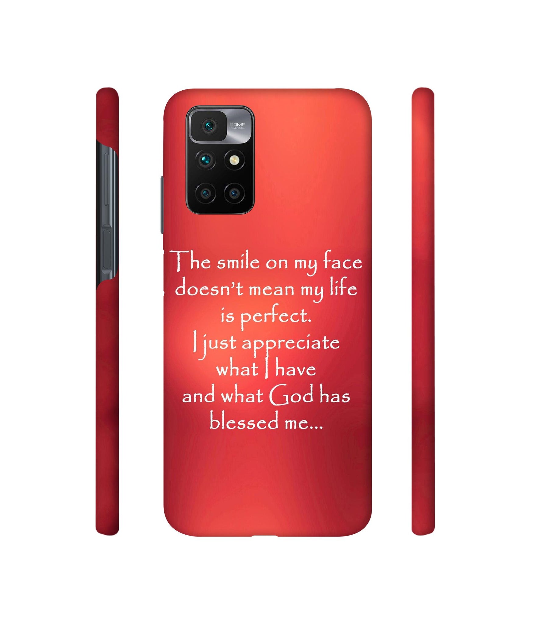 Quotes On Life Designer Hard Back Cover for Mi Redmi 10 Prime