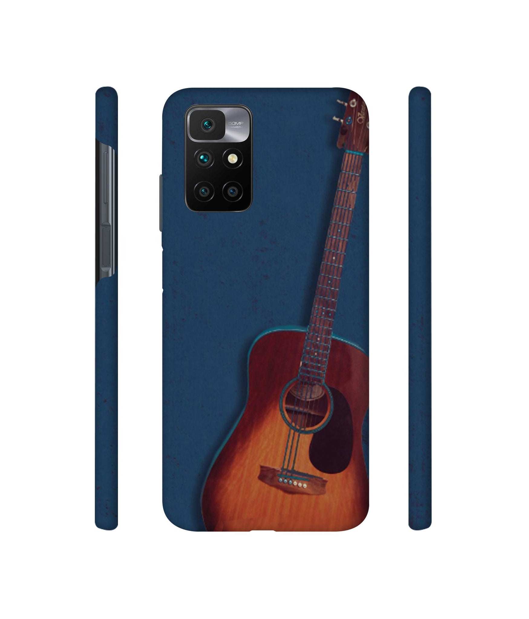 Guitar Designer Hard Back Cover for Mi Redmi 10 Prime