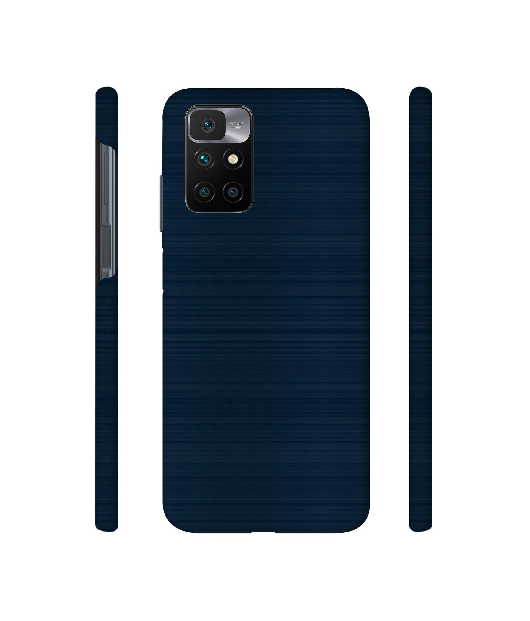 Blue Line Designer Hard Back Cover for Mi Redmi 10 Prime