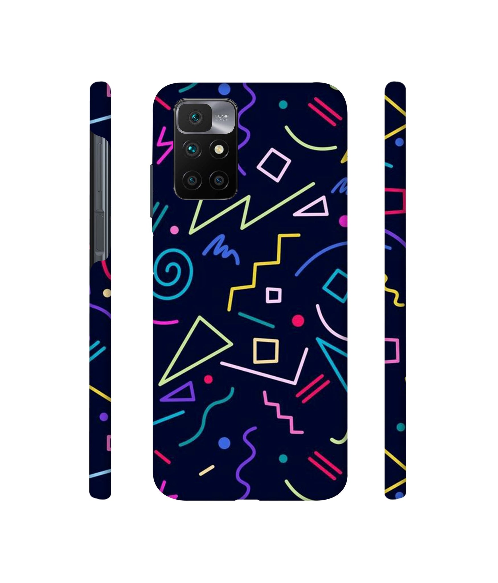 Sings Illustrator Designer Hard Back Cover for Mi Redmi 10 Prime