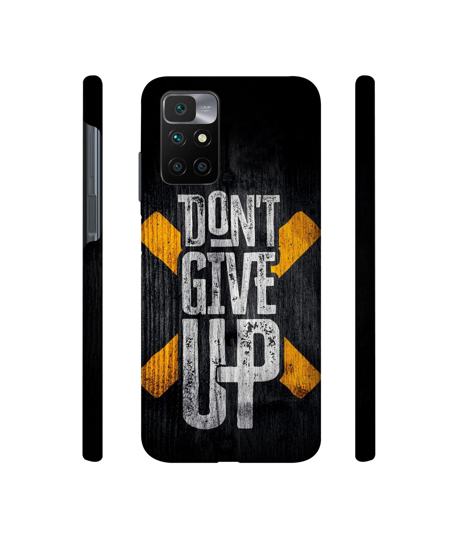 Don't Give Up Designer Hard Back Cover for Mi Redmi 10 Prime