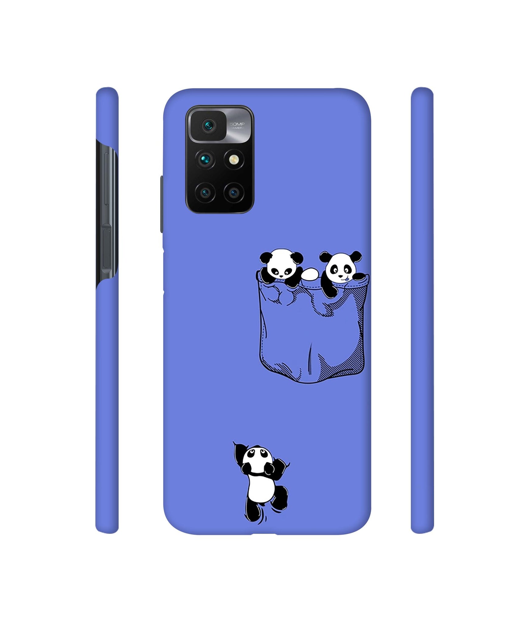 Poket Panda Designer Hard Back Cover for Mi Redmi 10 Prime
