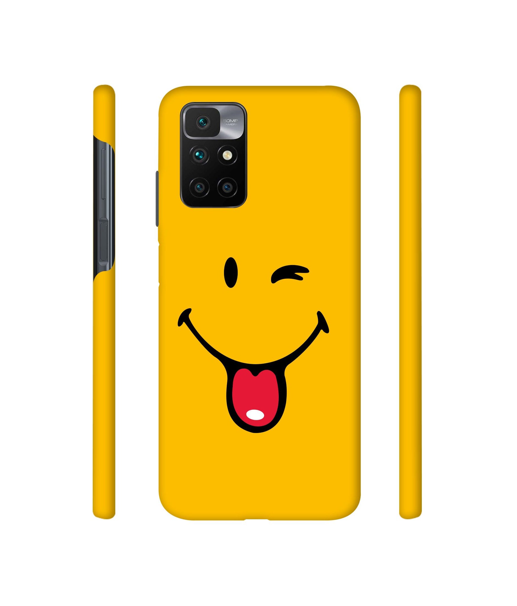 Masti Face Designer Hard Back Cover for Mi Redmi 10 Prime