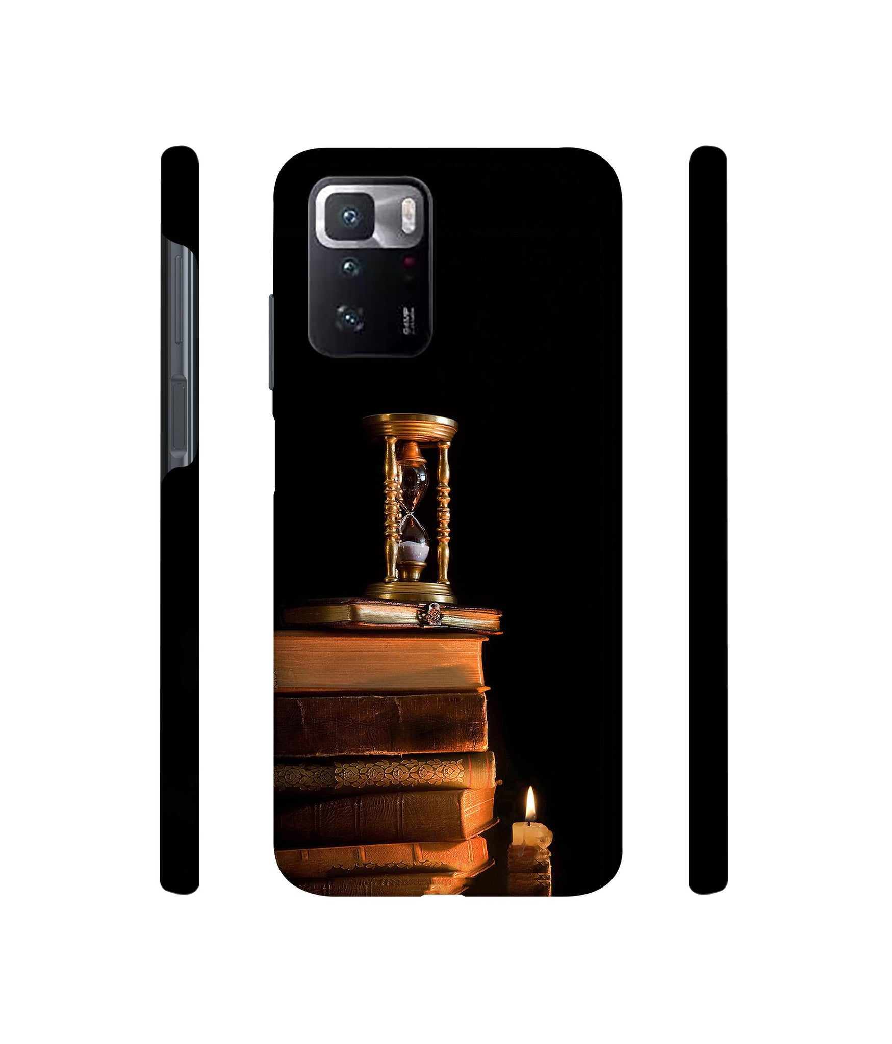 Magic Candles Books Designer Hard Back Cover for Mi Poco X3 GT