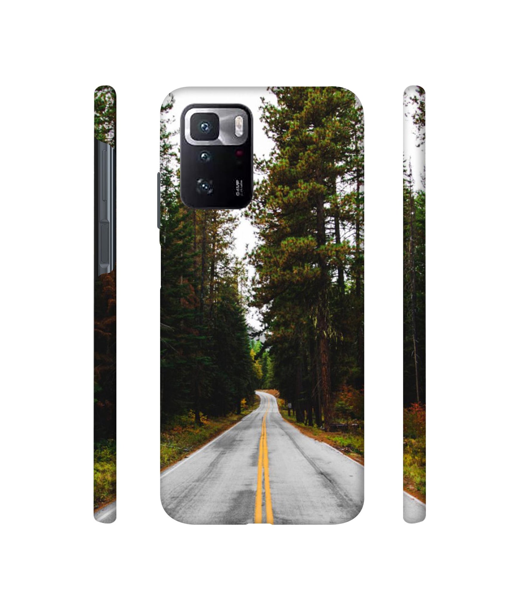 Road Photo Designer Hard Back Cover for Mi Poco X3 GT