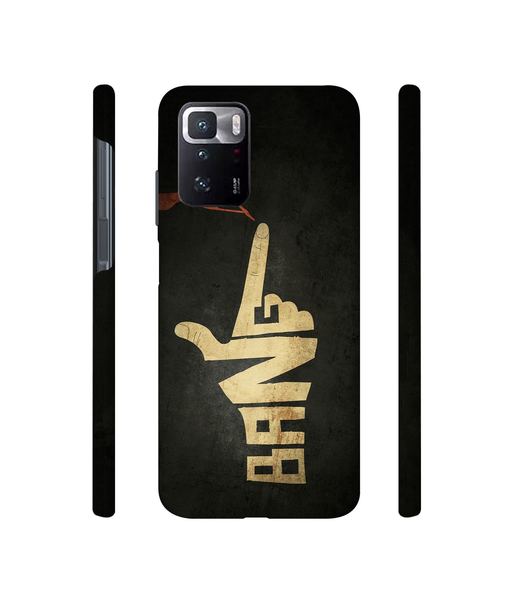 Pointing Designer Hard Back Cover for Mi Poco X3 GT