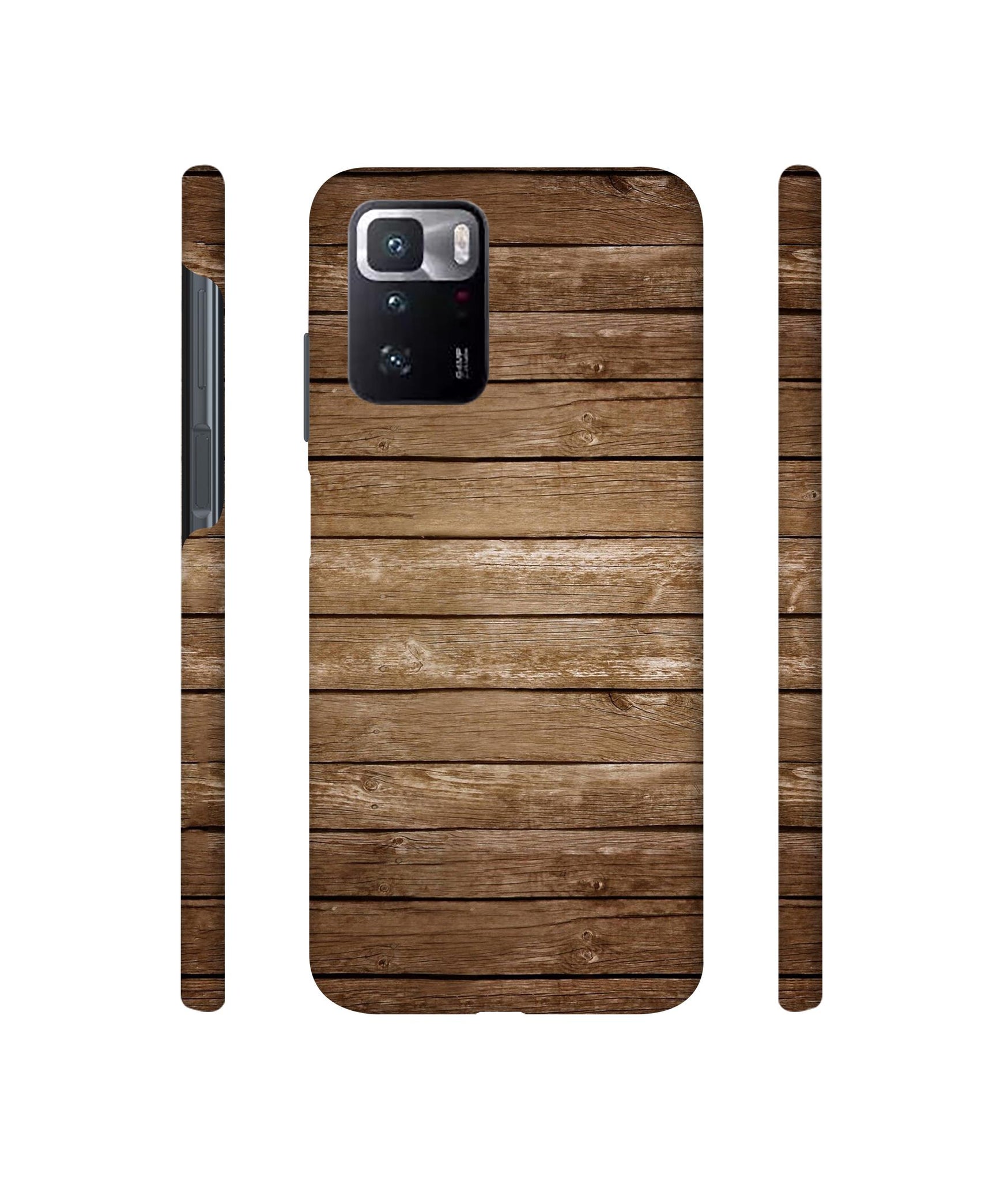 Wood Designer Hard Back Cover for Mi Poco X3 GT