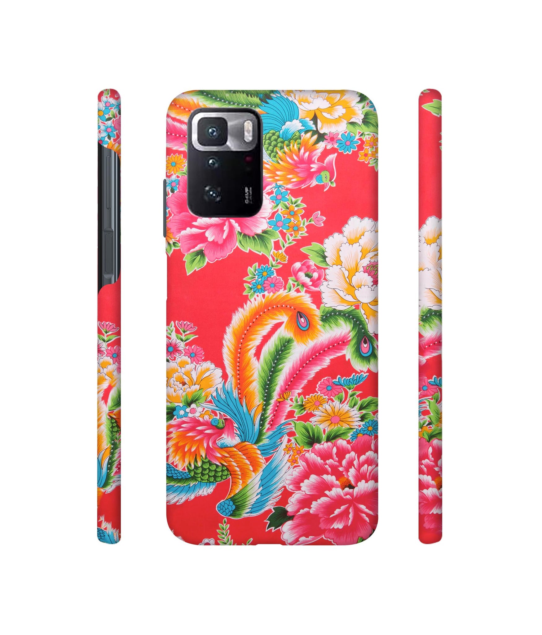 Cute Floral Pattern Print Designer Hard Back Cover for Mi Poco X3 GT